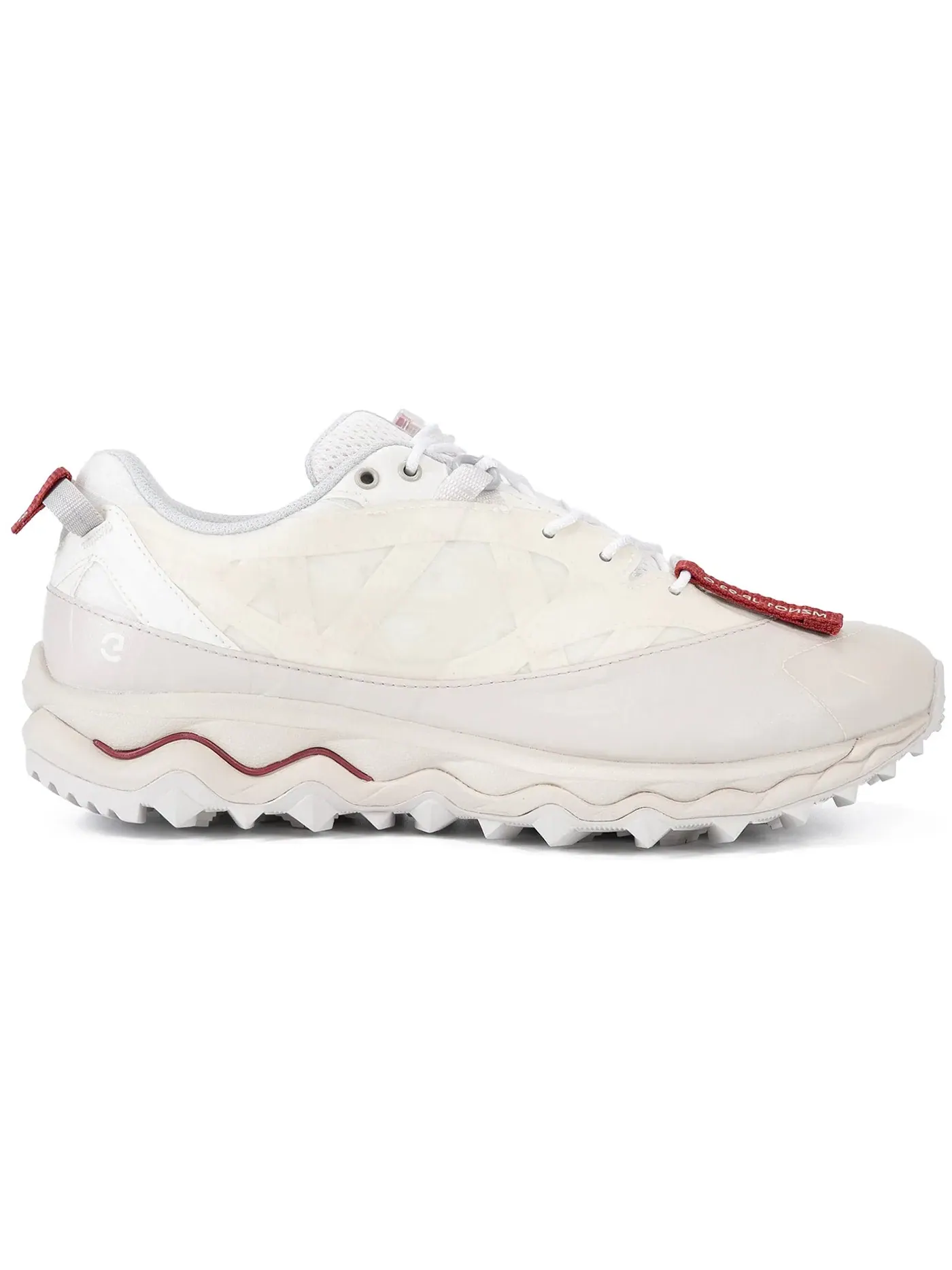 Мужские кроссовки для бега Mizuno Wave Mujin TL GPM — изображение 1 из 1, белый/белый/красный