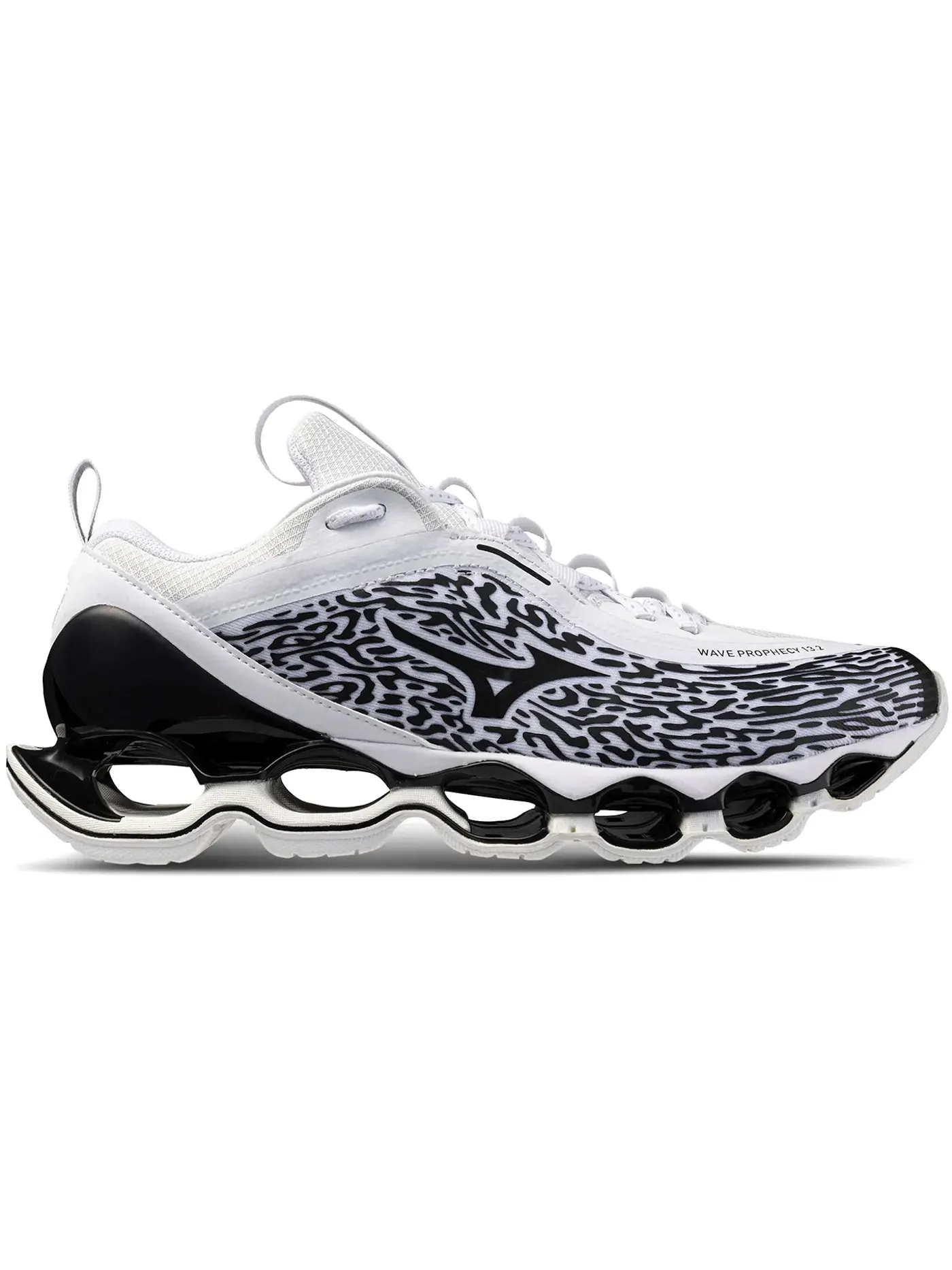 Мужские кроссовки Lifestyle Mizuno Wave Prophecy 13.2 — изображение 1 из 1, белый/черный