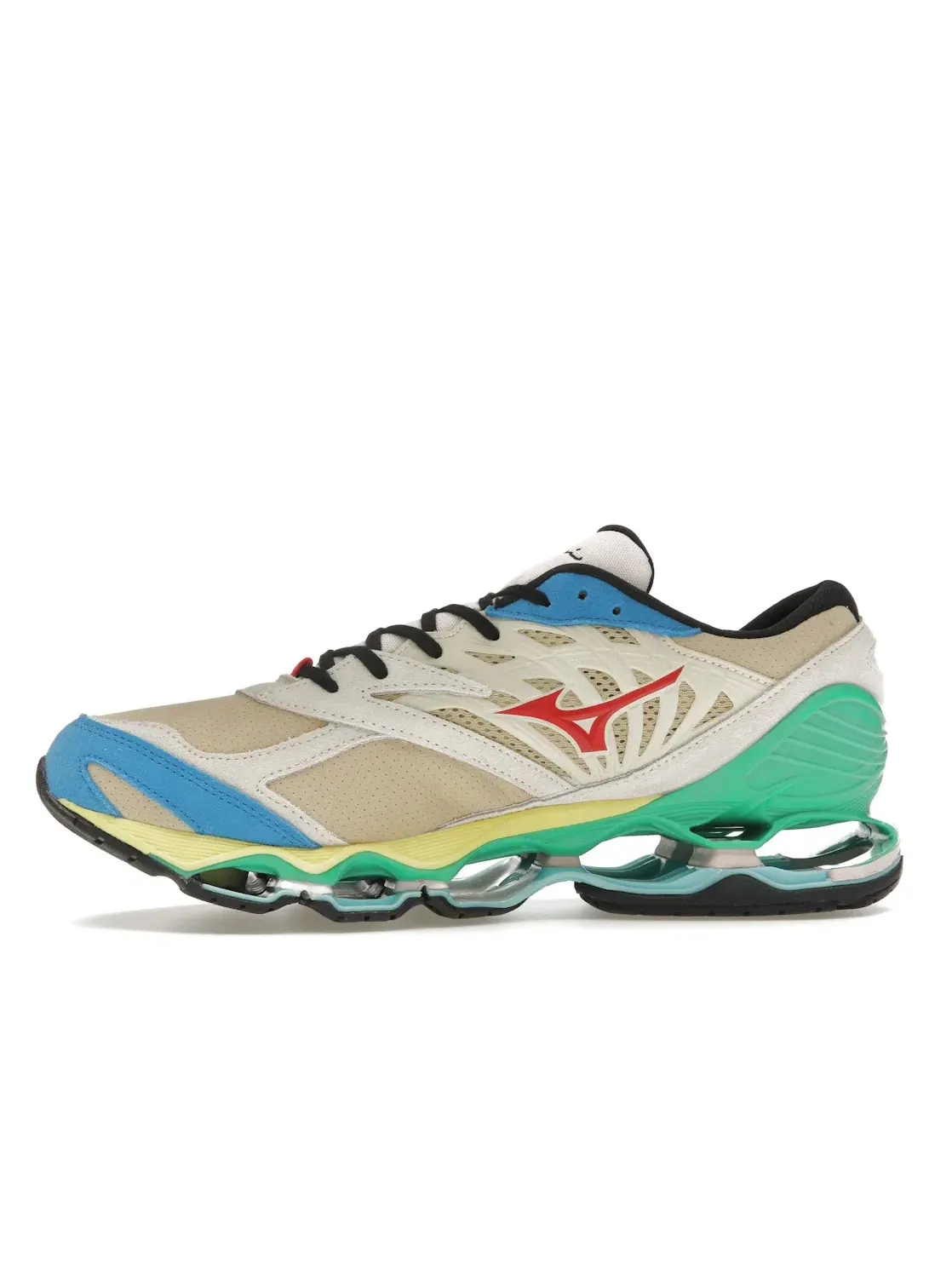 Мужские кроссовки для бега Mizuno Wave Prophecy LS Hiroshi Nagai — изображение 3 из 4, бежевый/бежевый