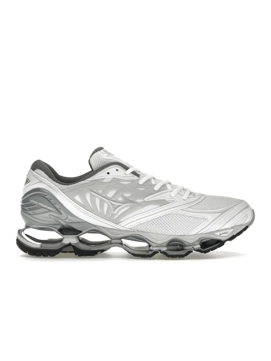 Мужские кроссовки с технологией Wave Mizuno Wave Prophecy LS Mizuno — изображение 1 из 4, белый серебристый