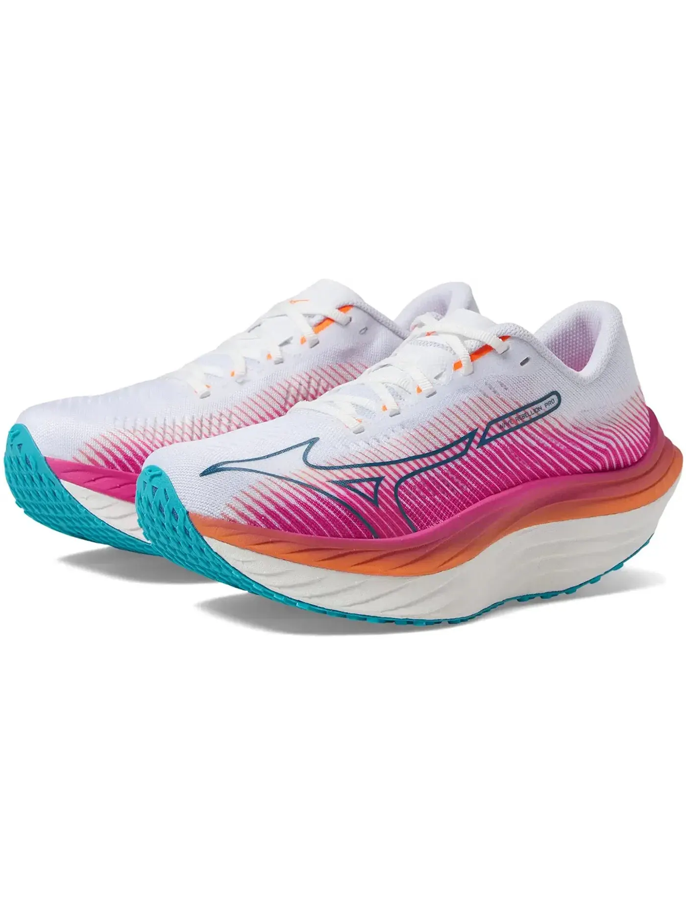 Женские кроссовки для бега Wave Rebellion Pro Mizuno — изображение 1 из 1, белый/серебристый