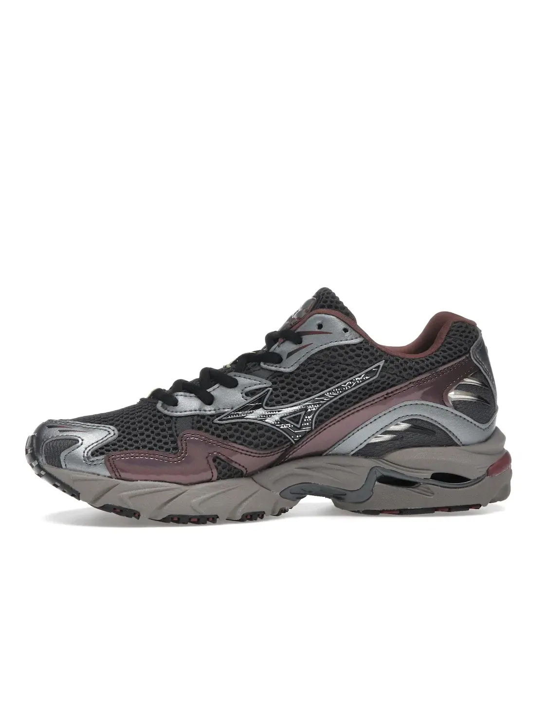 Мужские кроссовки Lifestyle Mizuno Wave Rider 10 — изображение 3 из 4, черный песочный/черный