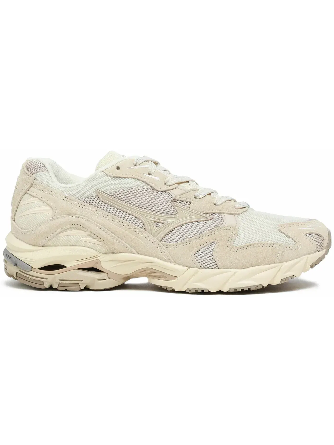 Мужские кроссовки Lifestyle Mizuno Wave Rider 10 — изображение 1 из 1, бежевый/бежевый