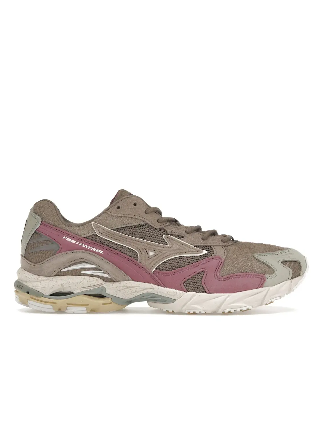 Мужские кроссовки Lifestyle Mizuno Wave Rider 10 — изображение 1 из 4, серый