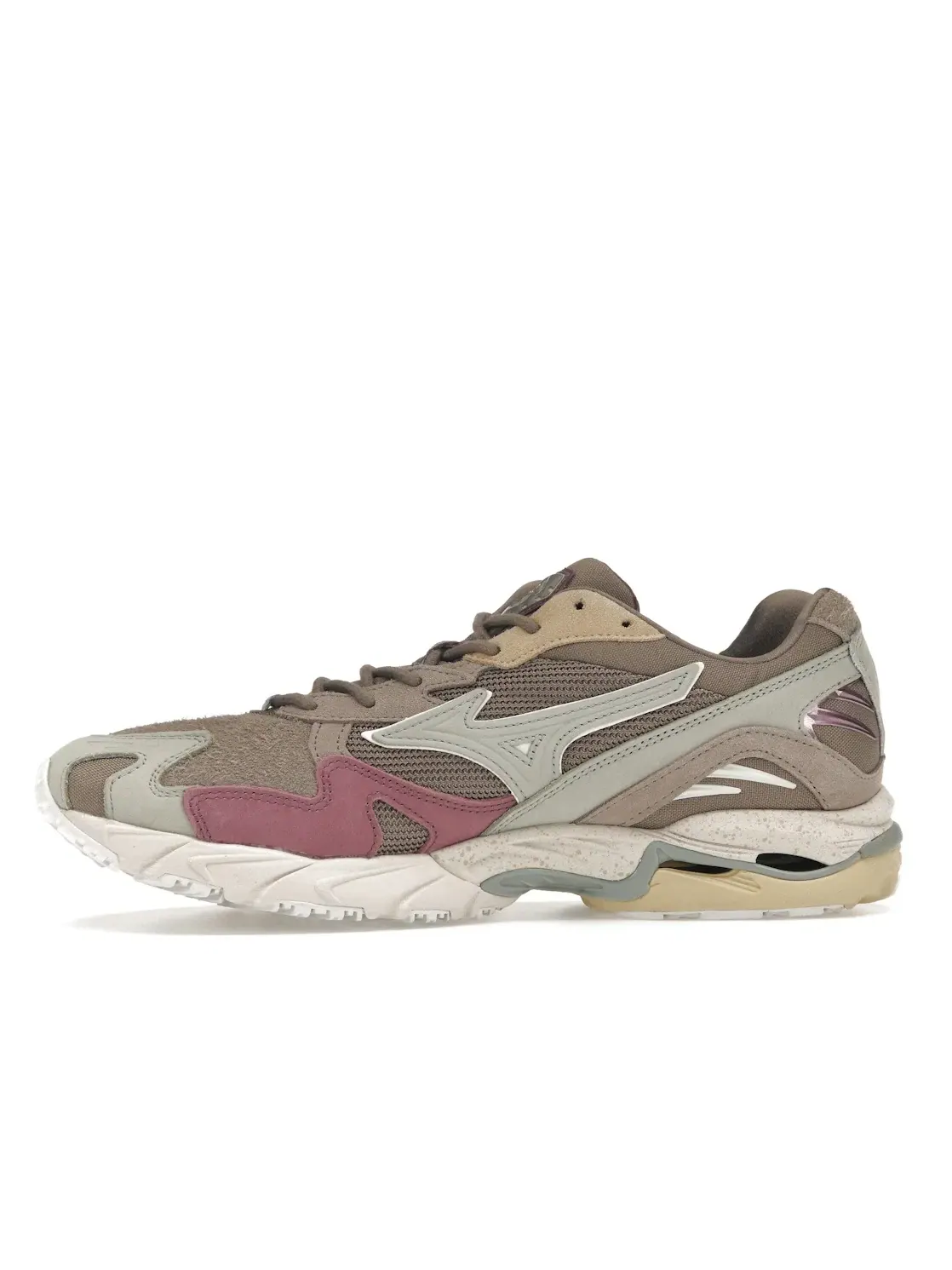 Мужские кроссовки Lifestyle Mizuno Wave Rider 10 — изображение 3 из 4, серый