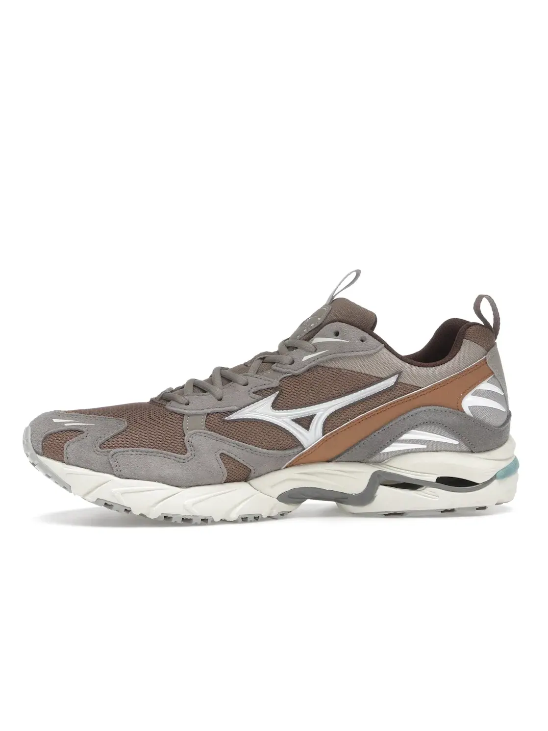 Мужские кроссовки Lifestyle Mizuno Wave Rider 10 — изображение 3 из 4, белый