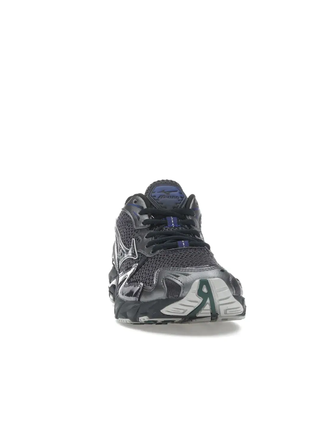 Мужские кроссовки Lifestyle Mizuno Wave Rider 10 — изображение 2 из 4, серый//металлик серый