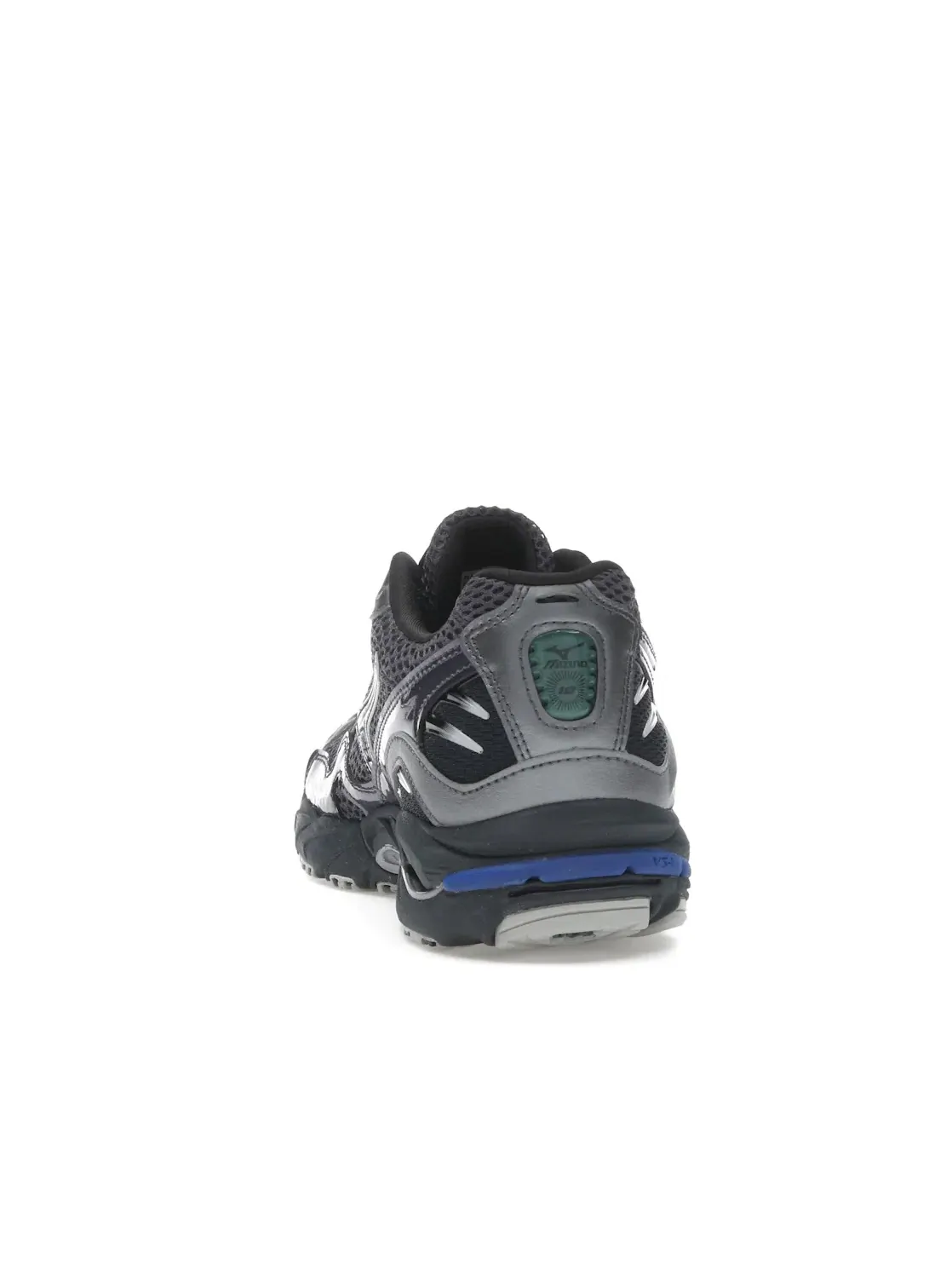 Мужские кроссовки Lifestyle Mizuno Wave Rider 10 — изображение 4 из 4, серый//металлик серый