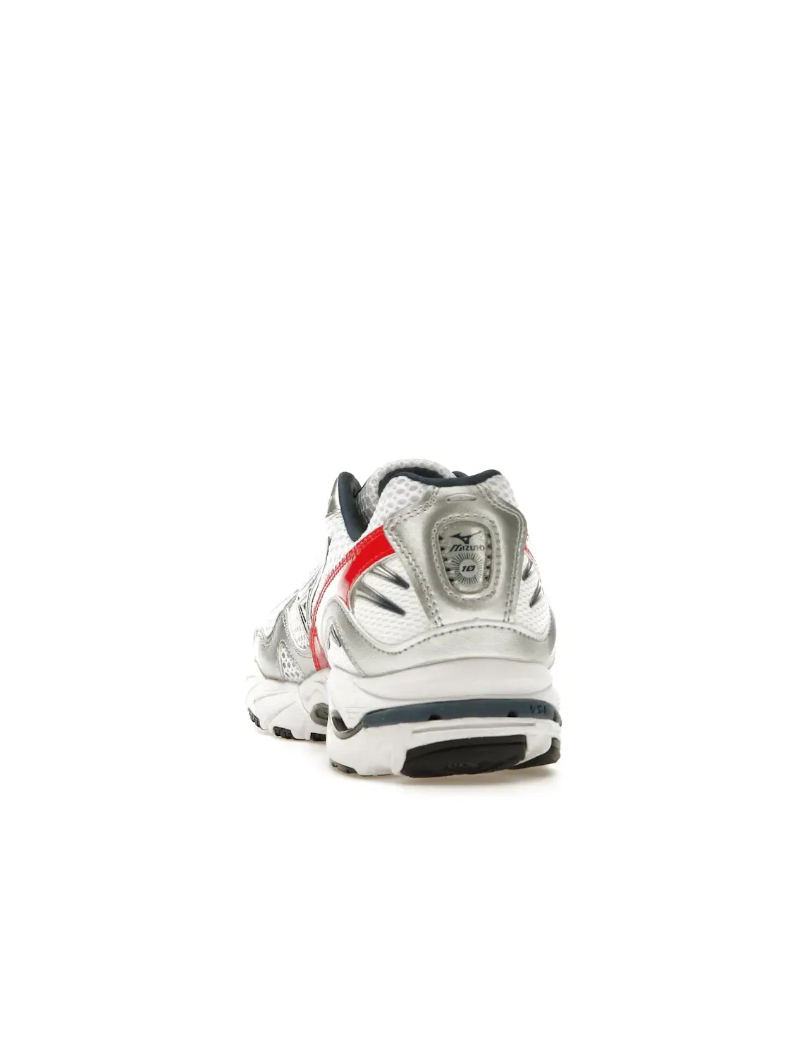 Мужские кроссовки Lifestyle Mizuno Wave Rider 10 — изображение 4 из 4, белый/синий/красный