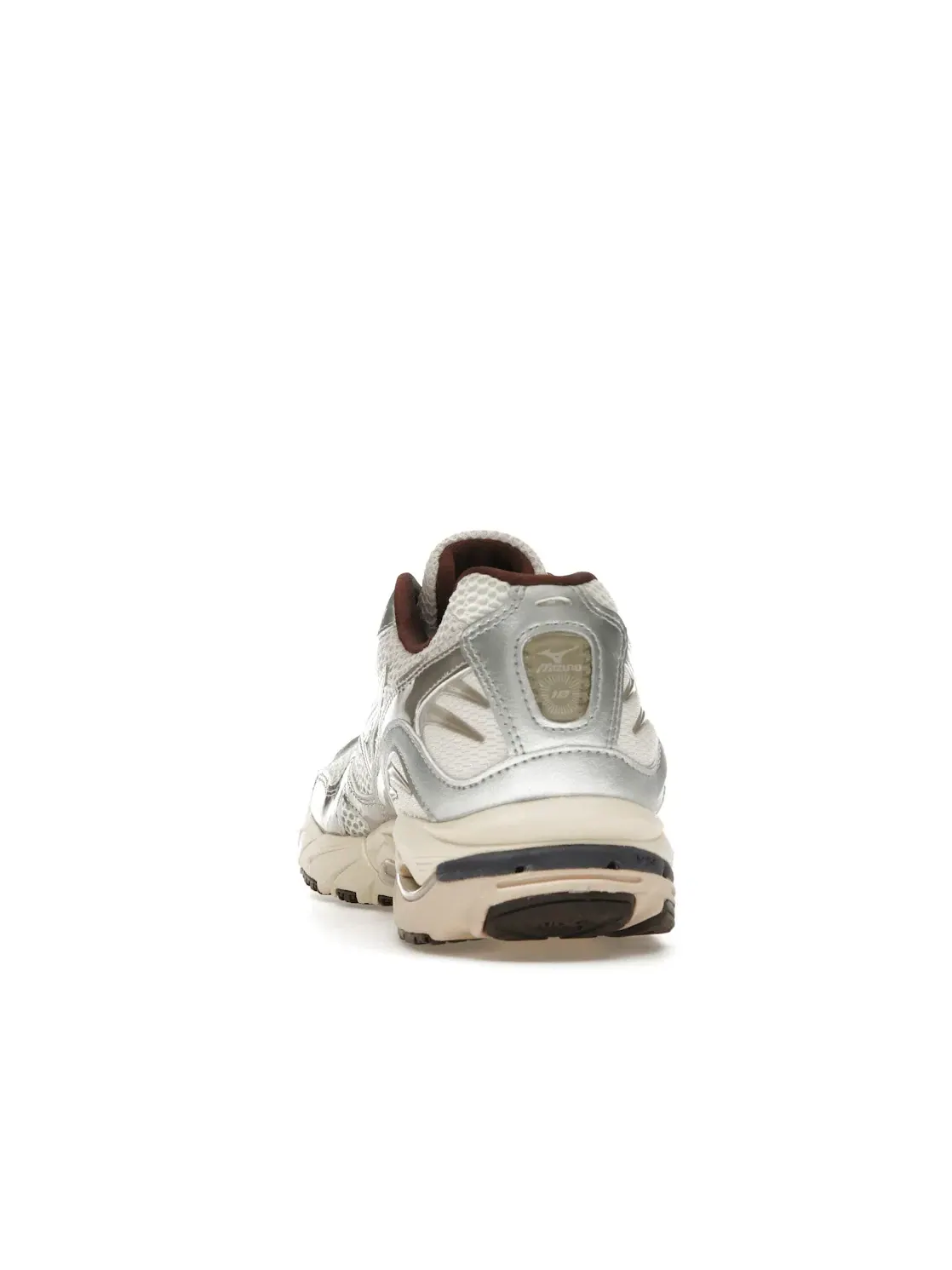 Мужские кроссовки Lifestyle Mizuno Wave Rider 10 Mizuno Snow White/Silver Cloud/Chicory Coffee — изображение 4 из 4