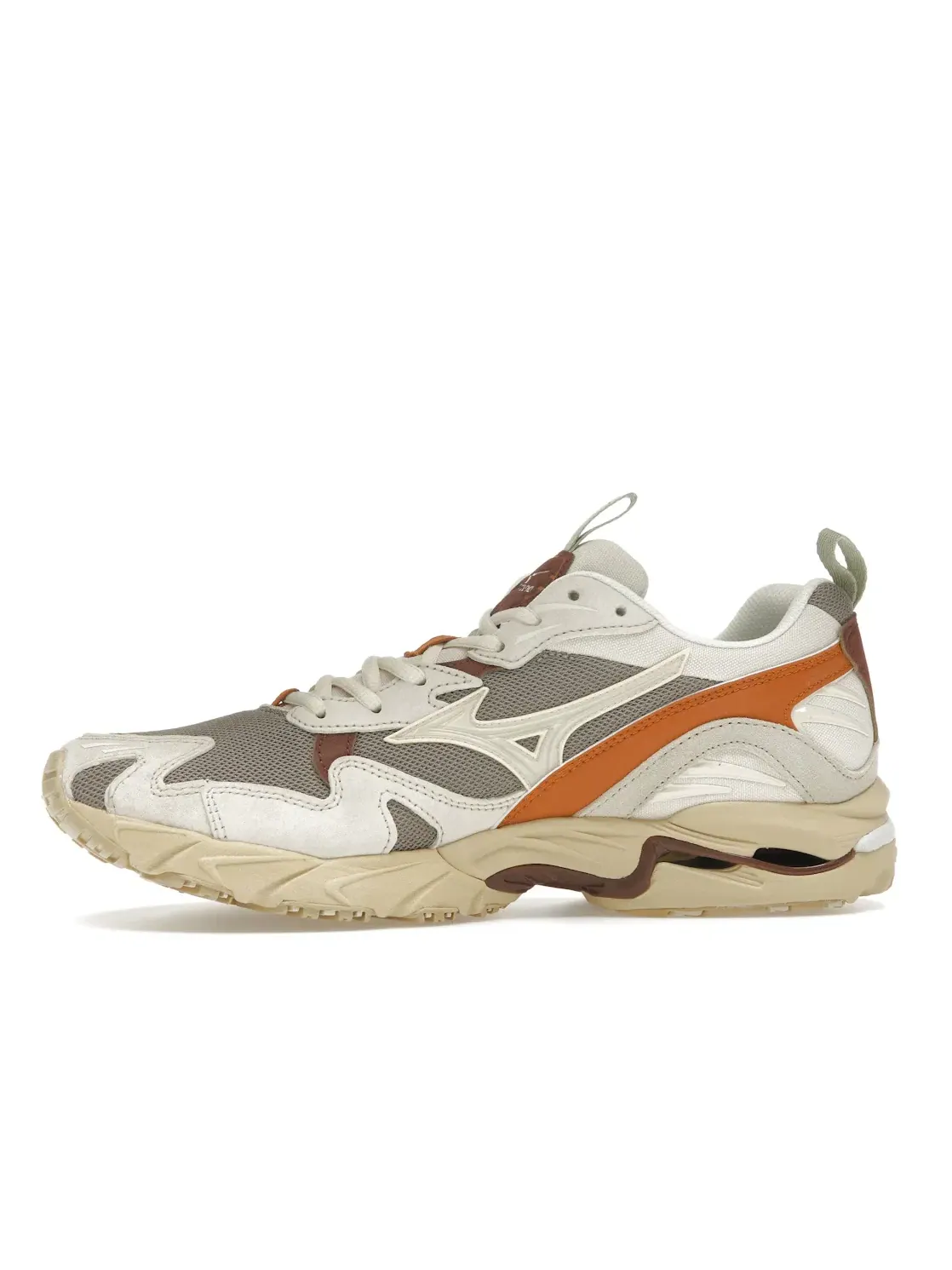 Мужские кроссовки Lifestyle Mizuno Wave Rider 10 — изображение 3 из 4, винтажный хаки/песочный