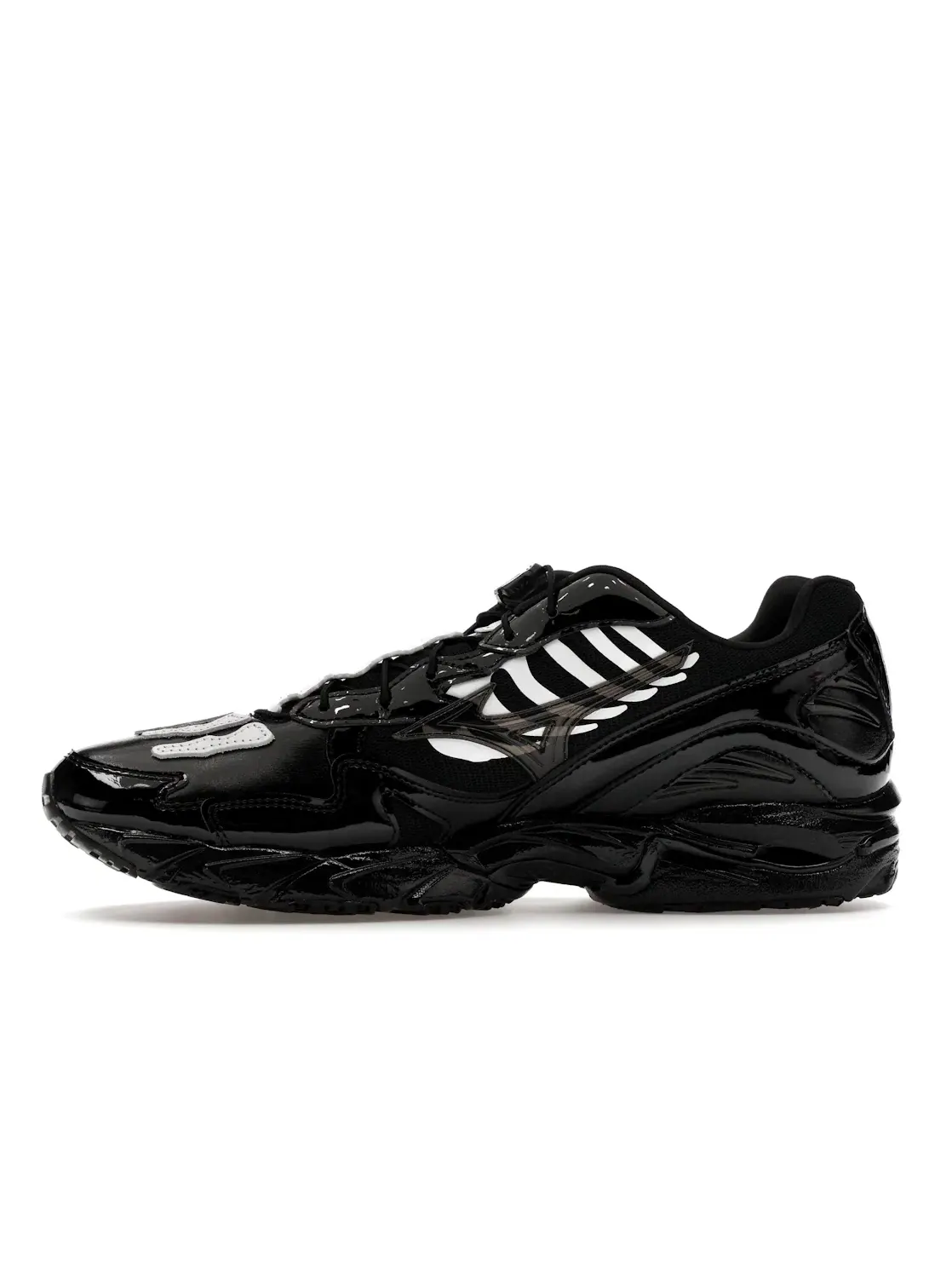 Мужские кроссовки Lifestyle Mizuno Wave Rider 10 x Sabotage (SBTG) — изображение 3 из 4, черный/черный/белый