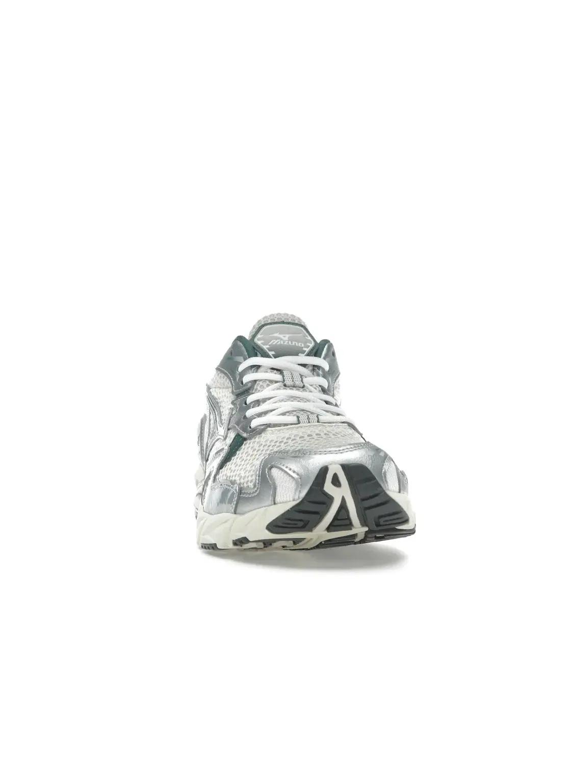 Мужские кроссовки Lifestyle Mizuno Wave Rider 10 — изображение 2 из 4, белый//зеленый