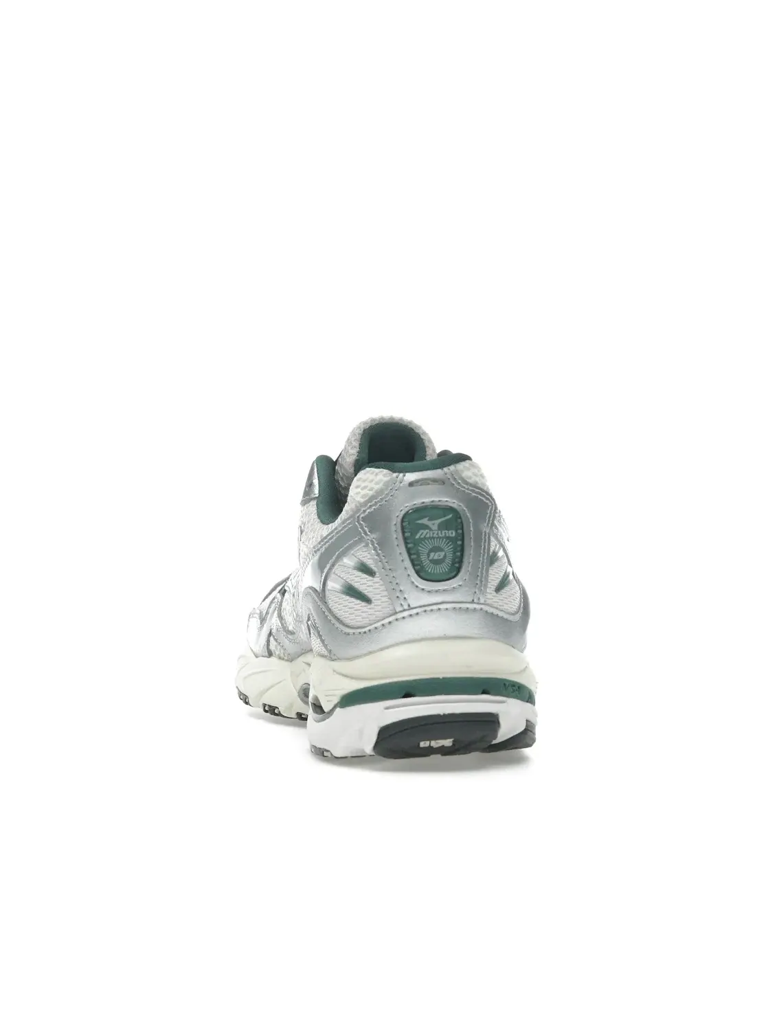 Мужские кроссовки Lifestyle Mizuno Wave Rider 10 — изображение 4 из 4, белый//зеленый