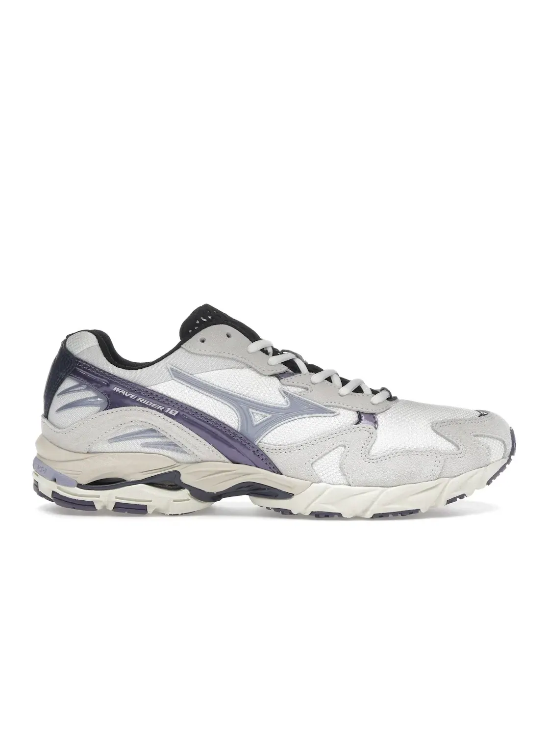Мужские кроссовки Lifestyle Mizuno Wave Rider 10 Mizuno Snow White/Aleutian/Cadet — изображение 1 из 4
