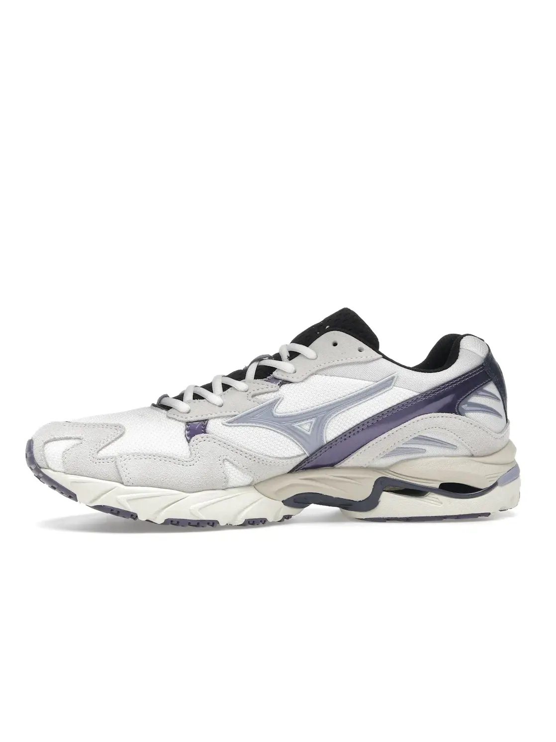 Мужские кроссовки Lifestyle Mizuno Wave Rider 10 Mizuno Snow White/Aleutian/Cadet — изображение 3 из 4