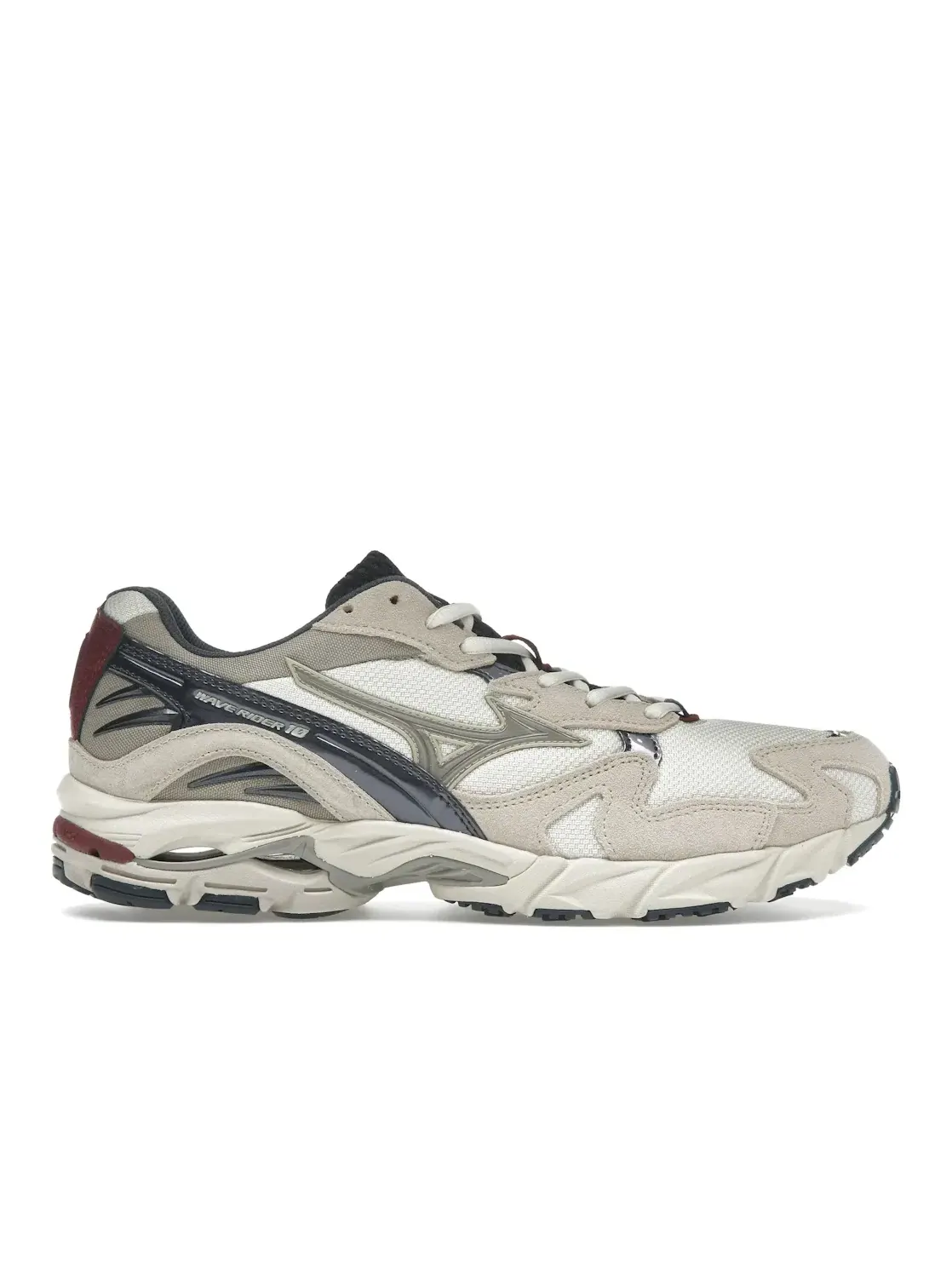 Мужские кроссовки для повседневной носки Mizuno Wave Rider 10 — изображение 1 из 4, песочный/винтажный хаки