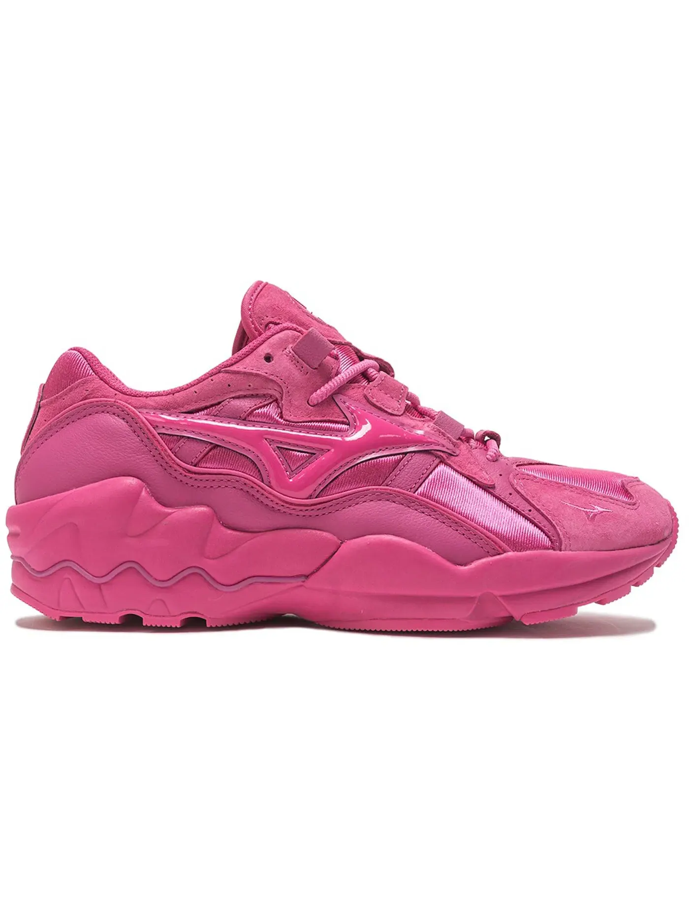 Мужские кроссовки Lifestyle Mizuno Wave Rider — изображение 1 из 1, розовый/розовый