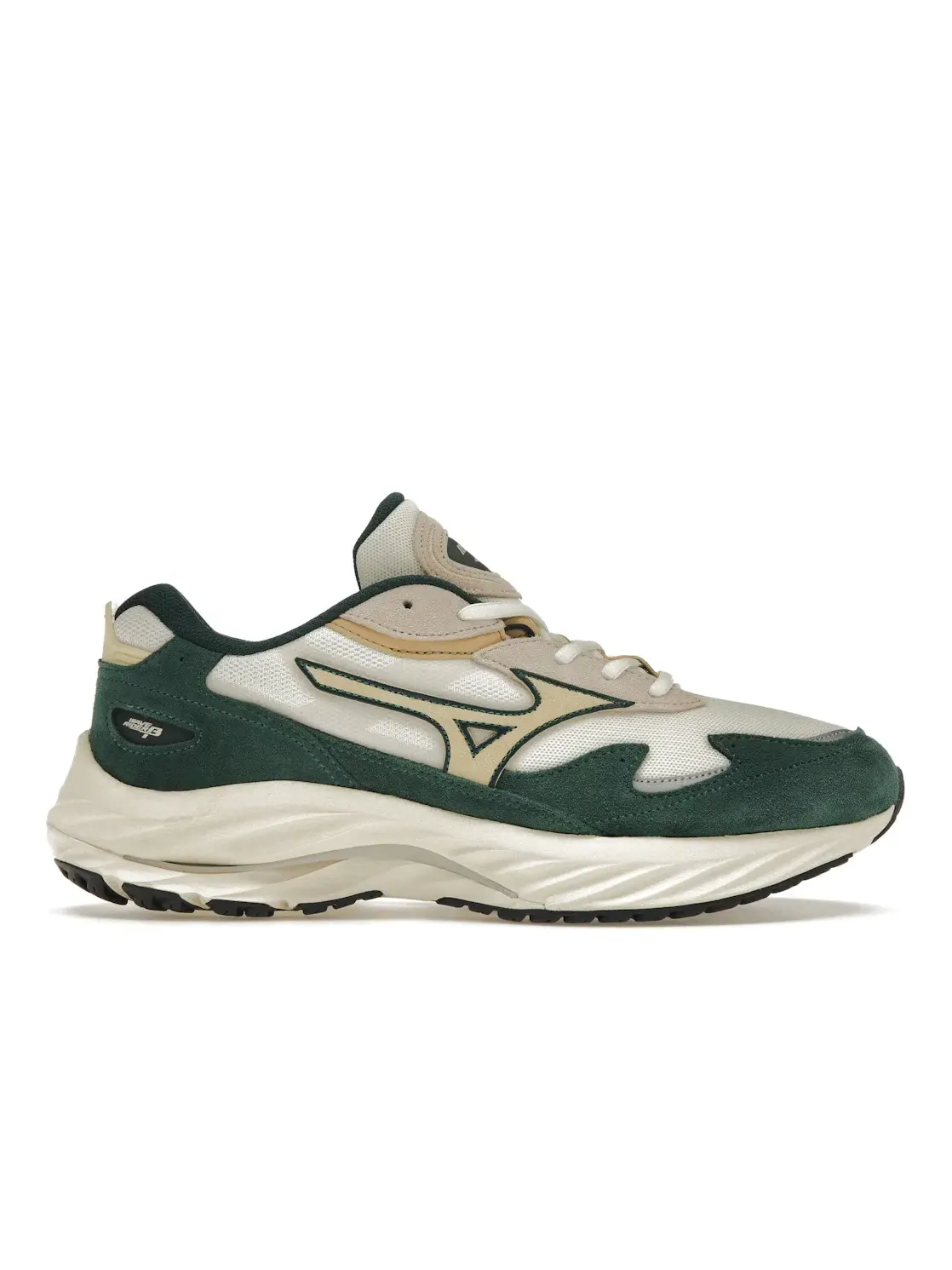 Мужские кроссовки Lifestyle Mizuno Wave Rider Beta — изображение 1 из 4, кремовый зеленый