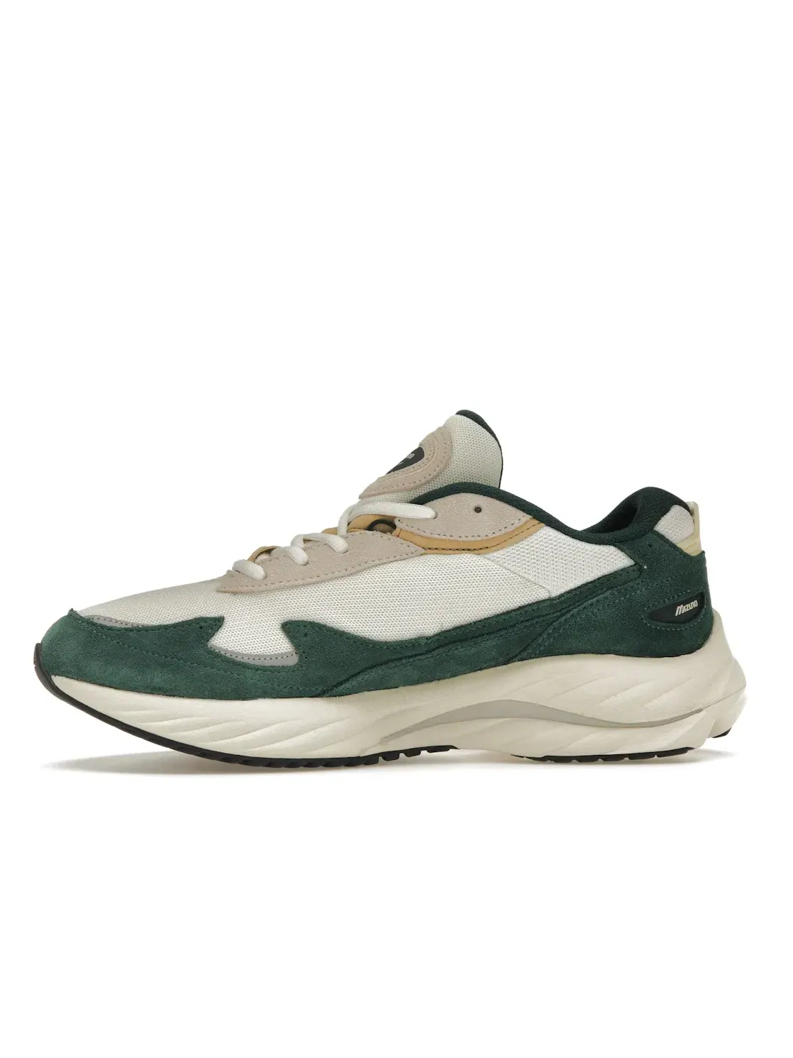 Мужские кроссовки Lifestyle Mizuno Wave Rider Beta — изображение 3 из 4, кремовый зеленый