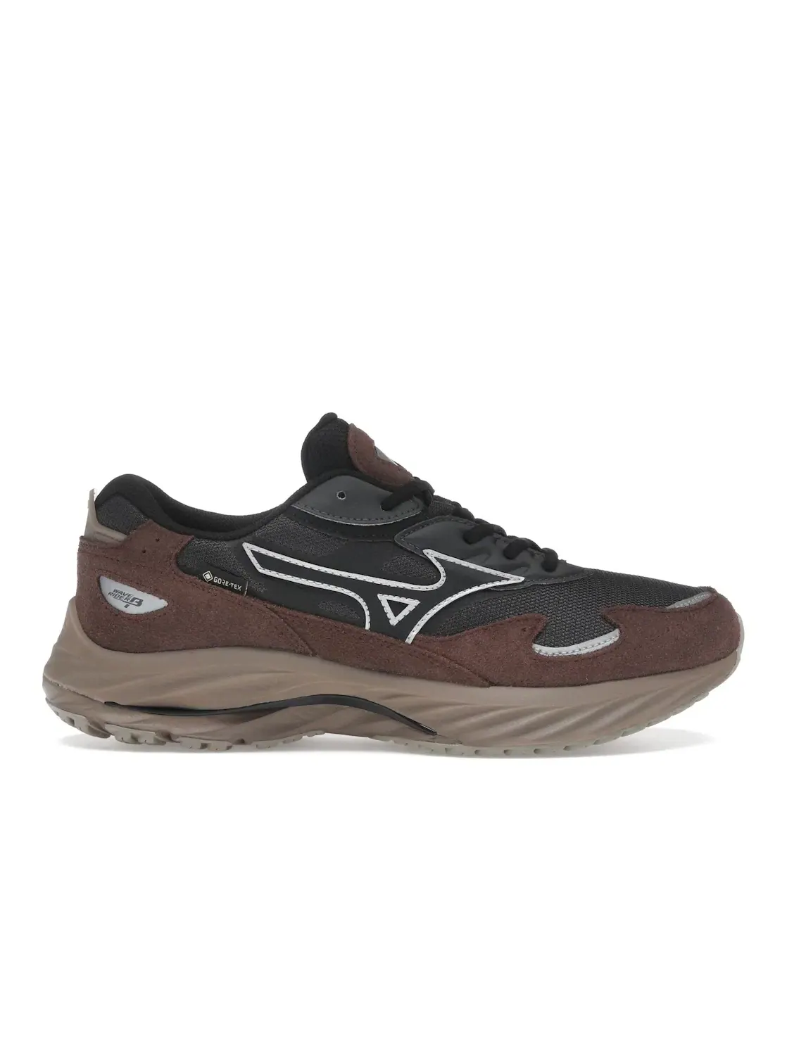 Мужские кроссовки Lifestyle Mizuno Wave Rider Beta Gore-Tex — изображение 1 из 4, черный песочный/черный