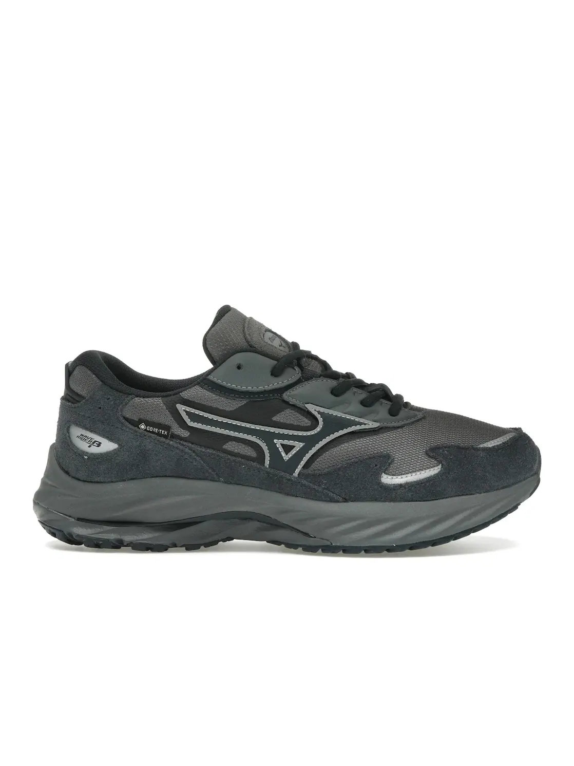Мужские кроссовки Lifestyle с мембраной GTX Mizuno Wave Rider Beta GTX — изображение 1 из 4, серебристый