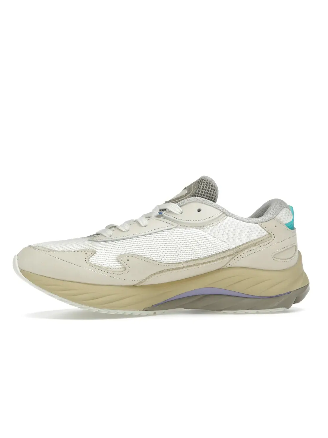 Мужские повседневные кроссовки Mizuno Wave Rider Beta Premium — изображение 3 из 4, песочный винтажный хаки