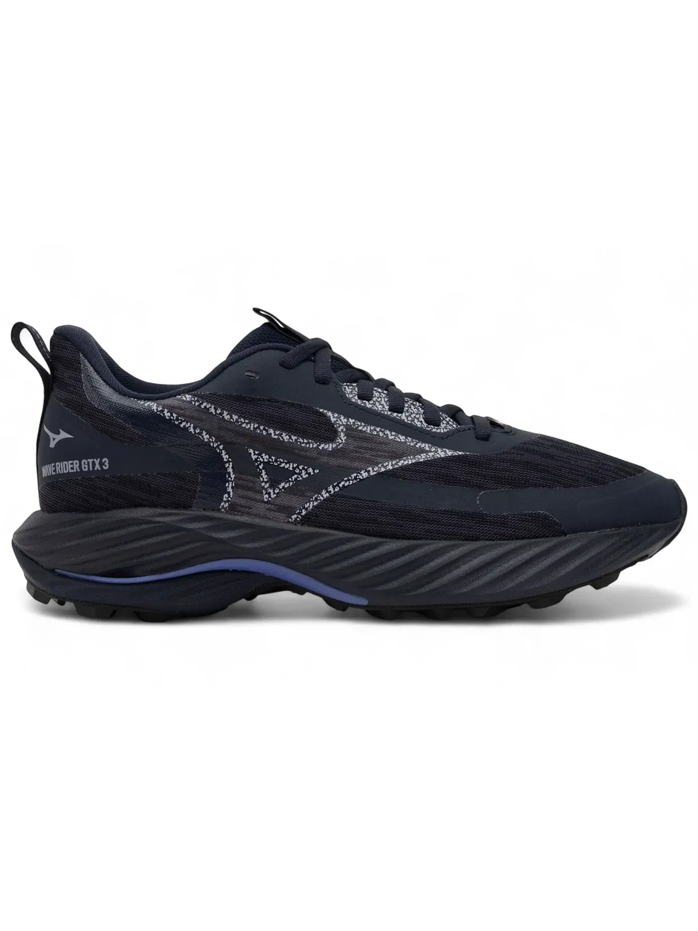 Женские кроссовки для бега с мембраной Gore-Tex Mizuno Wave Rider Gore-Tex 3 Mizuno — изображение 1 из 1, серый/синий