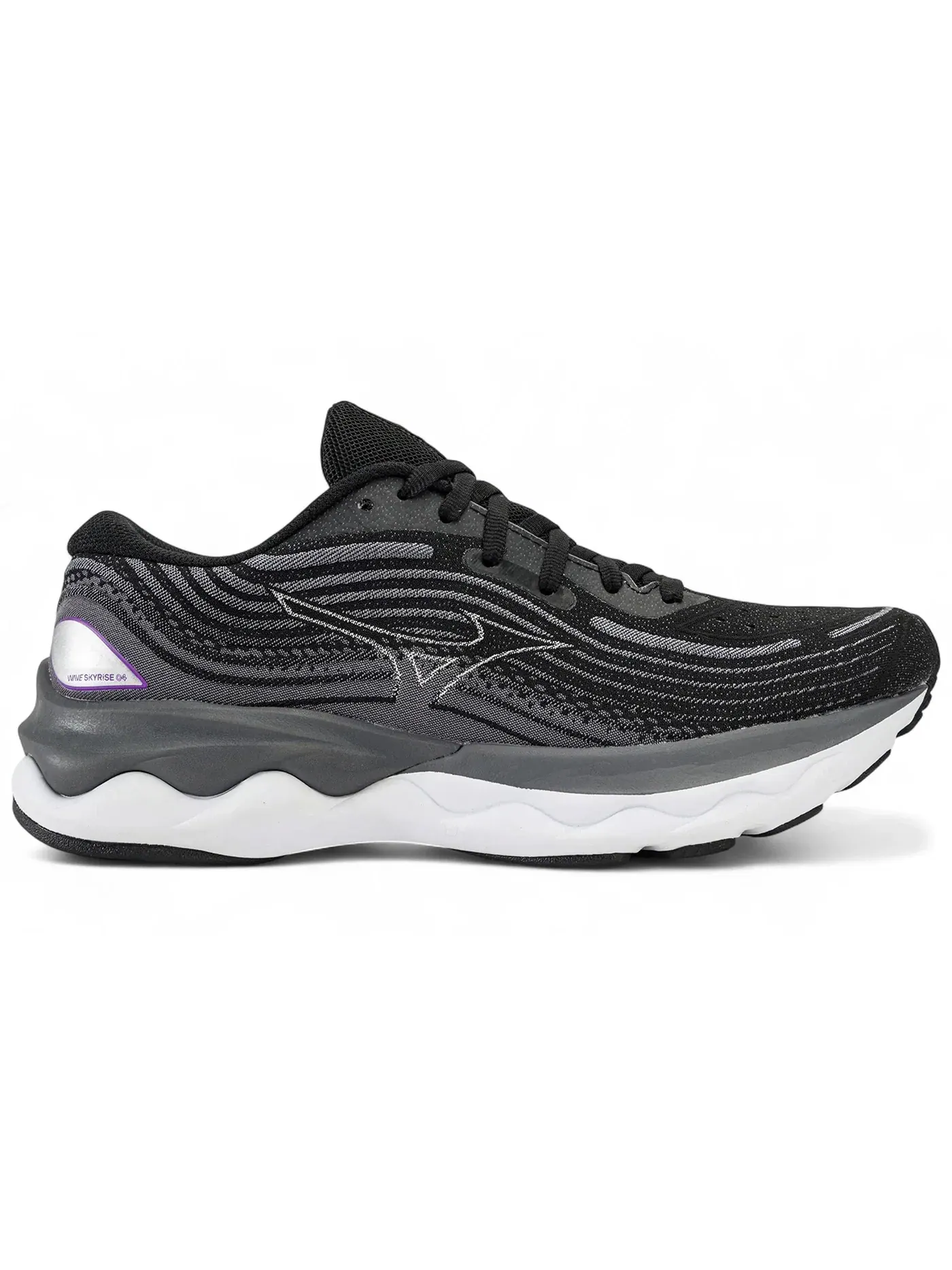 Женские кроссовки для бега с амортизацией Mizuno Wave Skyrise 4 — изображение 1 из 1, черный