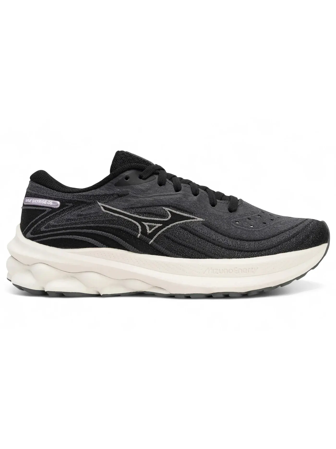 Женские кроссовки для бега Mizuno Wave Skyrise 5 — изображение 1 из 1, белый песочный/черный
