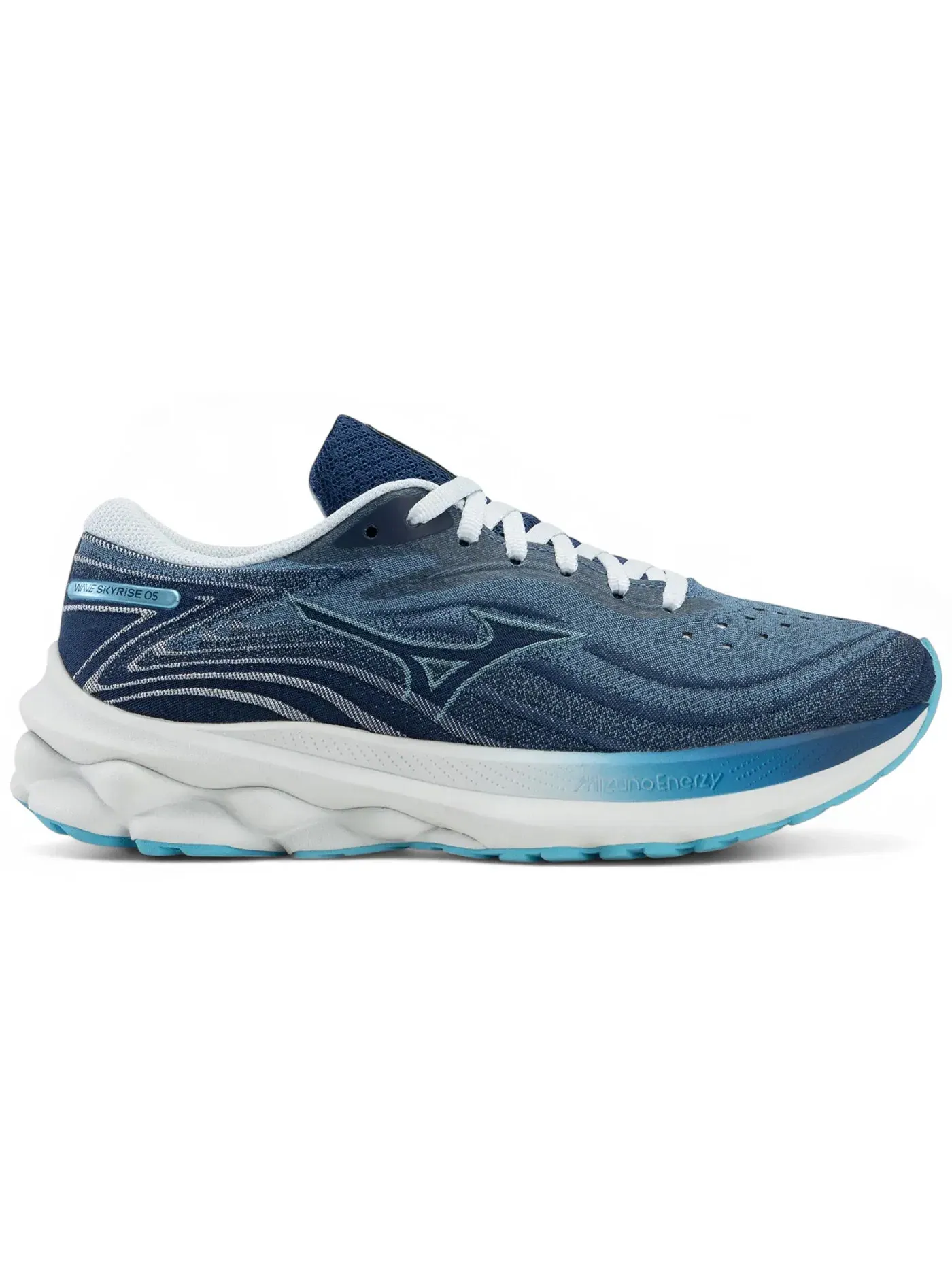 Женские кроссовки для бега Mizuno Wave Skyrise 5 — изображение 1 из 1, синий/синий/синий