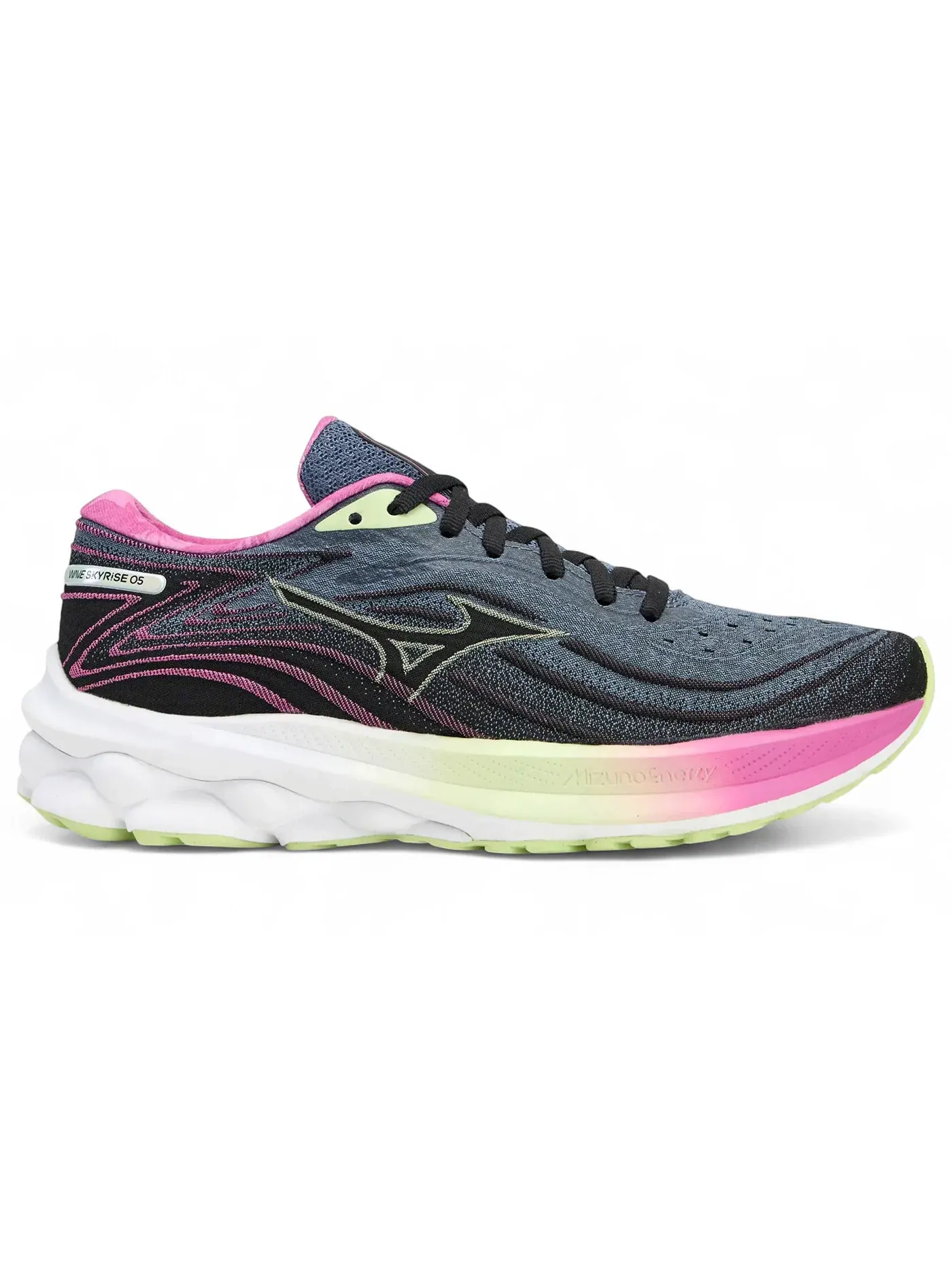 Женские кроссовки для бега Mizuno Wave Skyrise 5 Roxy — изображение 1 из 1, черный