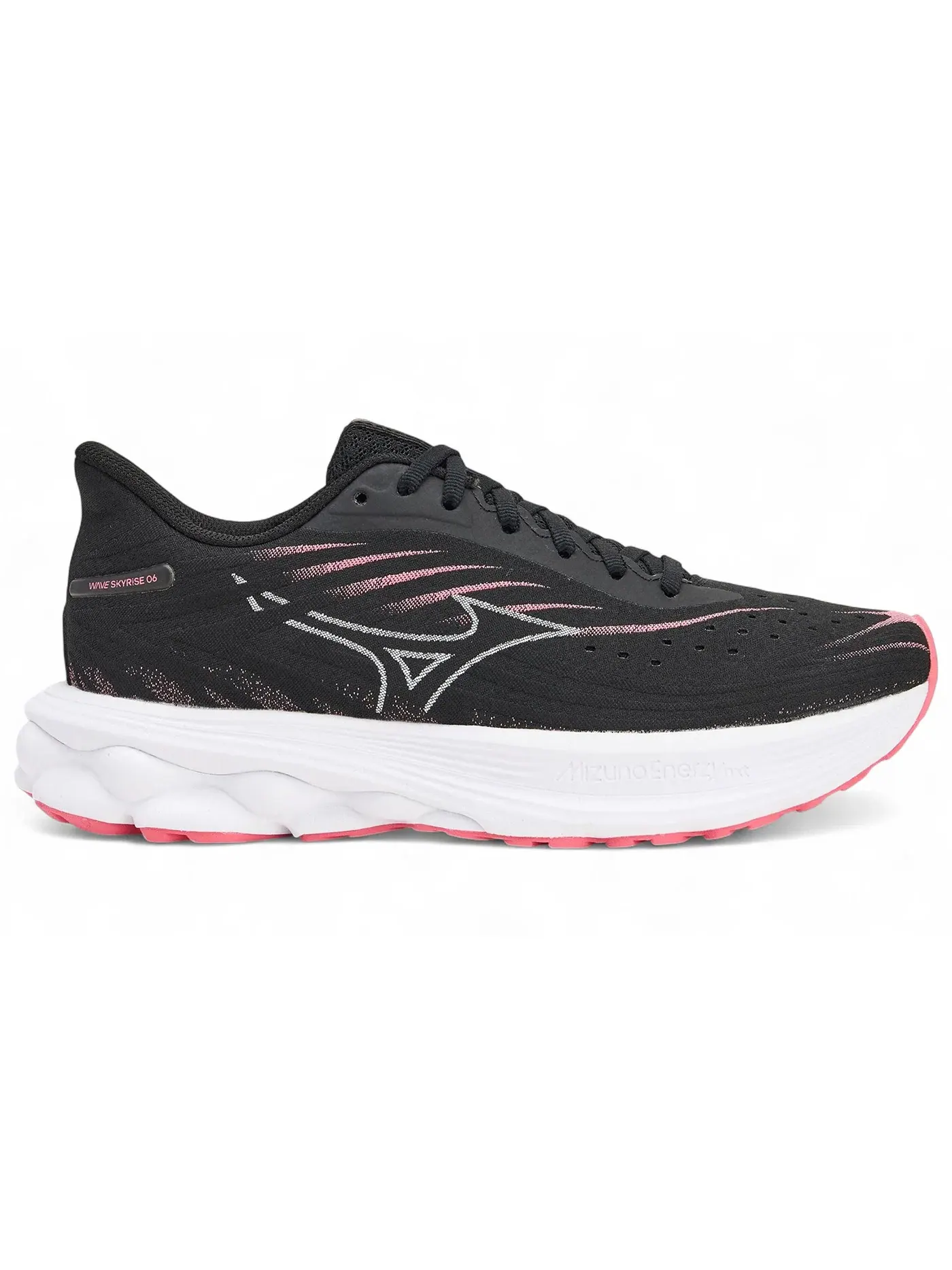 Женские кроссовки для бега Mizuno Wave Skyrise 6 — изображение 1 из 1, черный/розовый