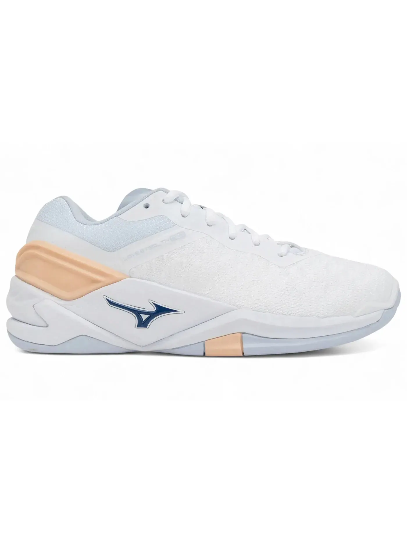 Женские кроссовки для бега Mizuno Wave Stealth Neo — изображение 1 из 1, белый темно-синий