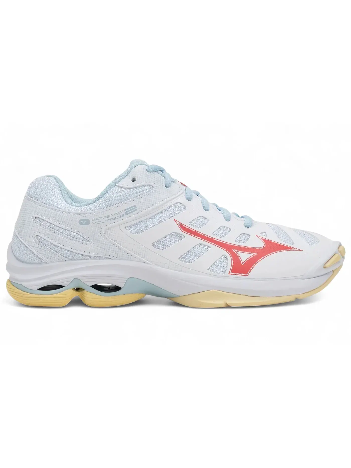 Женские кроссовки для бега Mizuno Wave Voltage 2 — изображение 1 из 1, белый//бледный