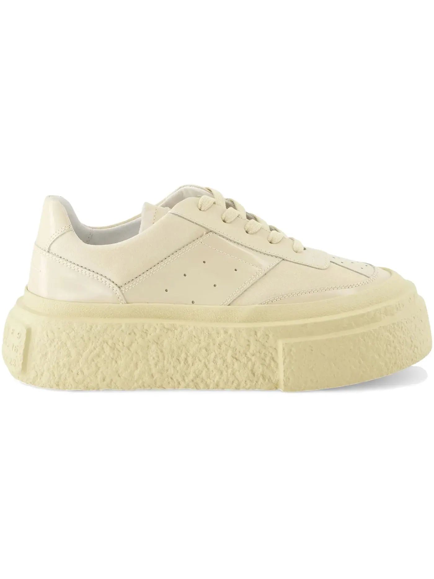 Женские кроссовки на платформе MM6 Maison Margiela Platform Sneaker Maison Margiela, Putty/Tapioca — изображение 1 из 1