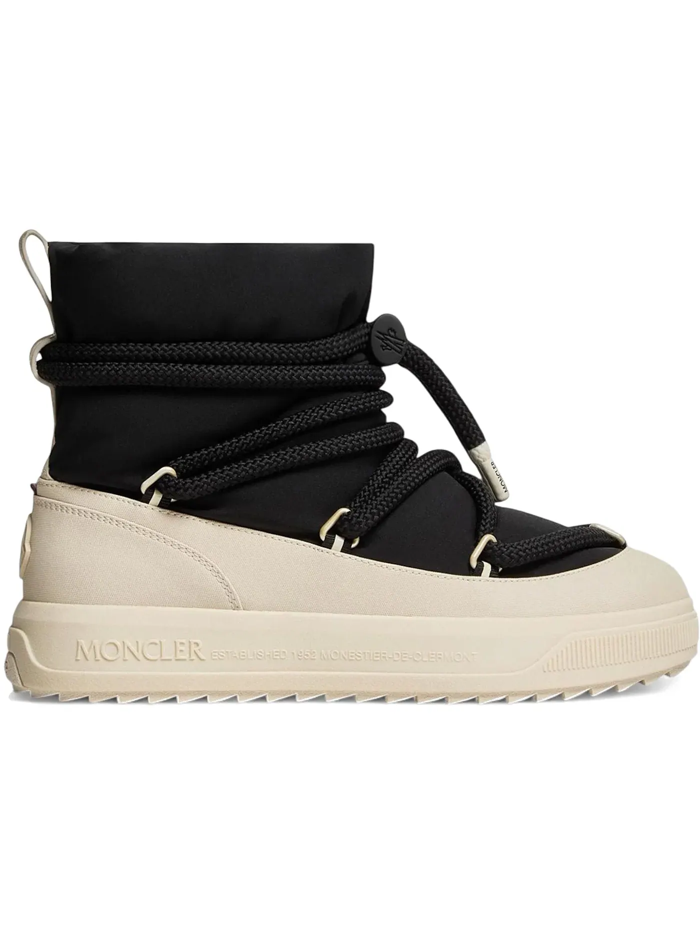 Женские зимние ботинки с высокой посадкой Altive Mid Moncler — изображение 1 из 1, черный