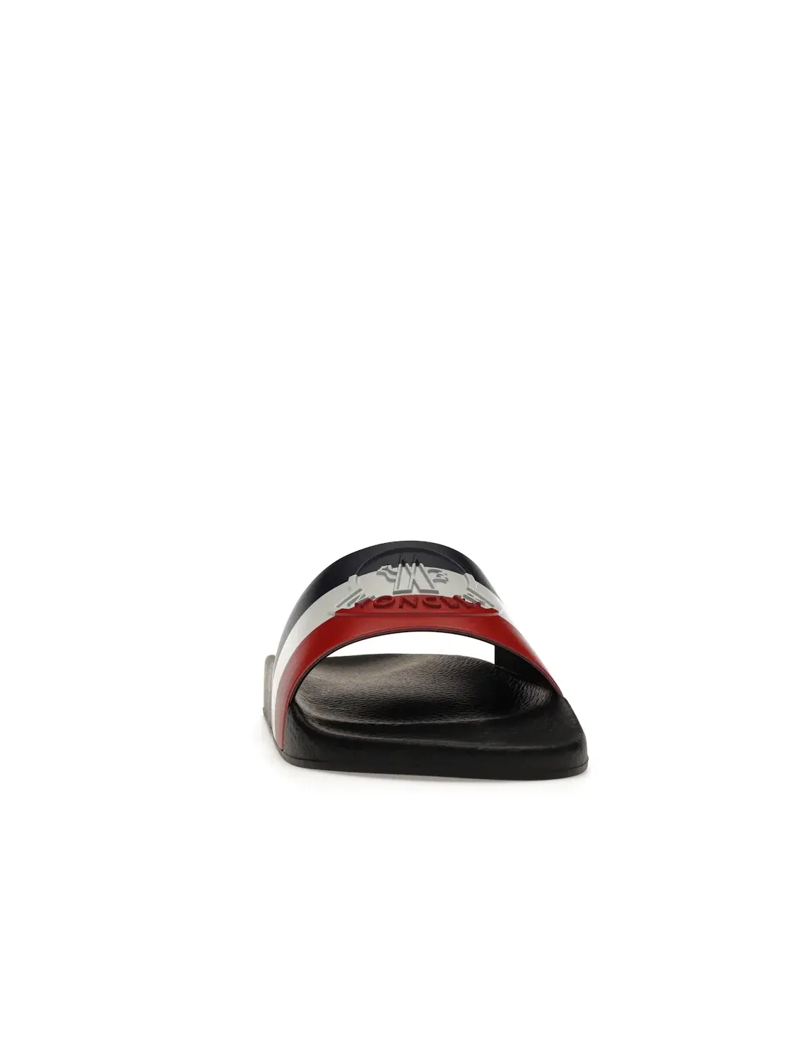 Мужские шлепанцы с принтом Moncler Basile Pool Slides — изображение 2 из 4, черный