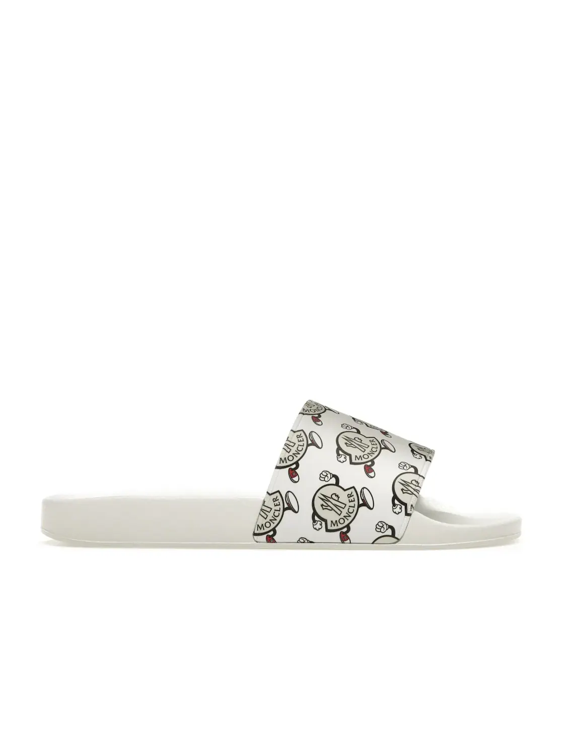 Мужские шлепанцы с логотипом Moncler Basile Slide Moncler