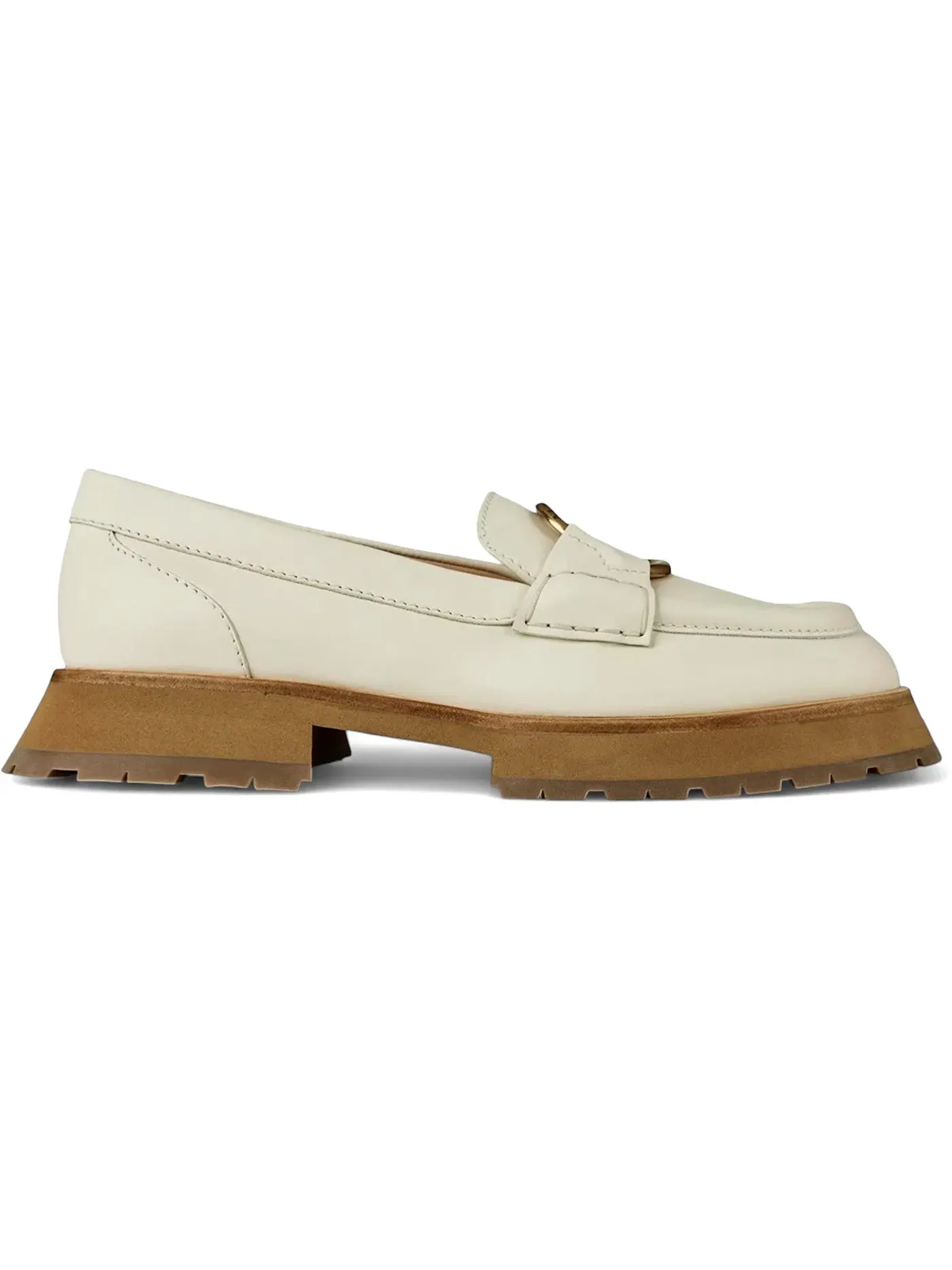 Женские лоферы Moncler Bell Loafers Moncler — изображение 1 из 1, белый