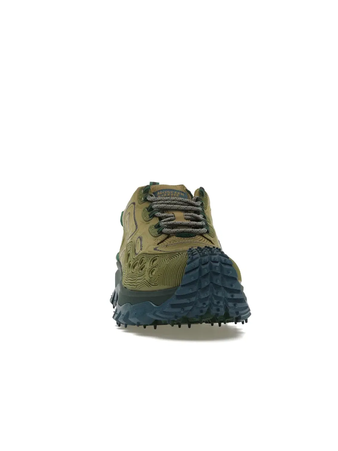Мужские кроссовки Moncler Genius Trailgrip Grain Salehe Bembury — изображение 2 из 4, бежевый/зеленый/синий