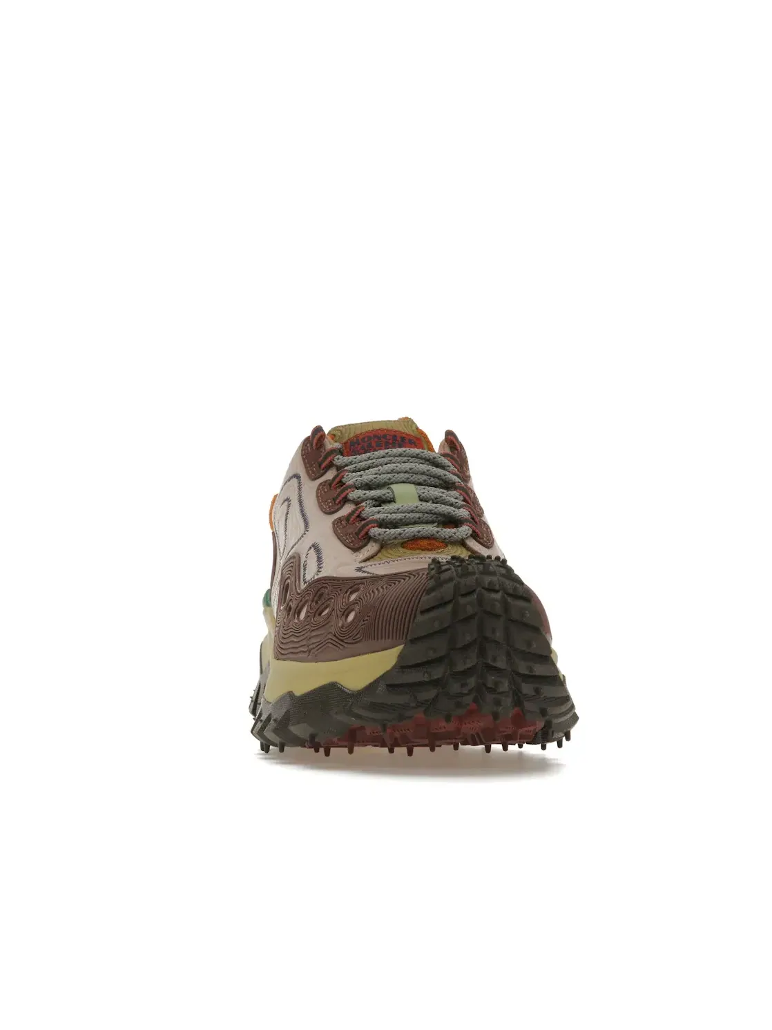 Мужские кроссовки Moncler Genius Trailgrip Grain — изображение 2 из 4, розовый//зеленый