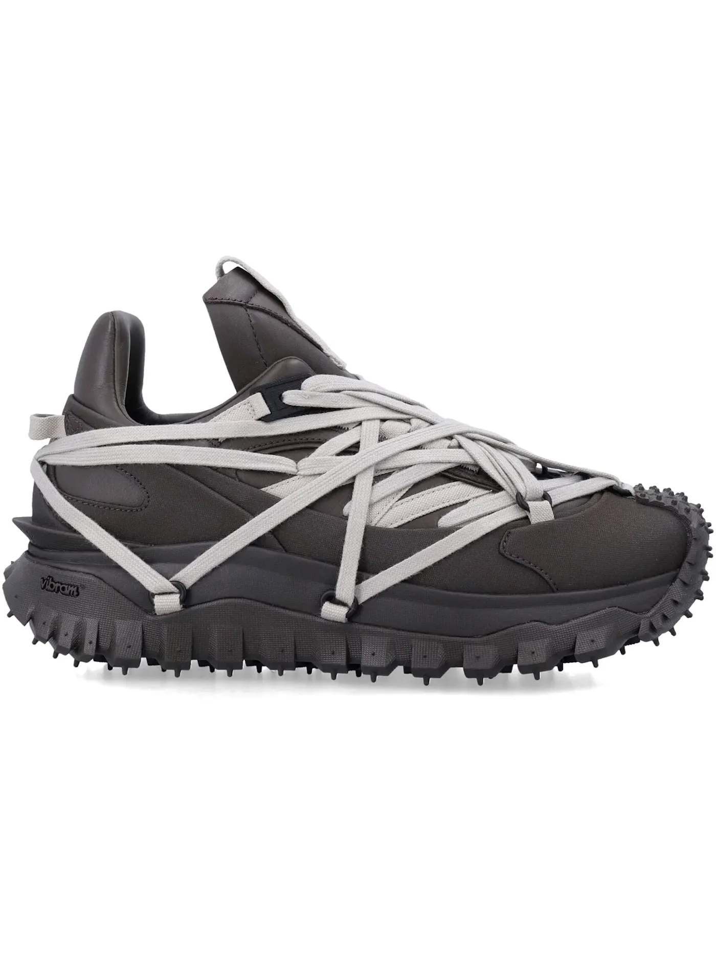Мужские кроссовки с высокой шнуровкой Moncler x Rick Owens Trailgrip Megalace Moncler