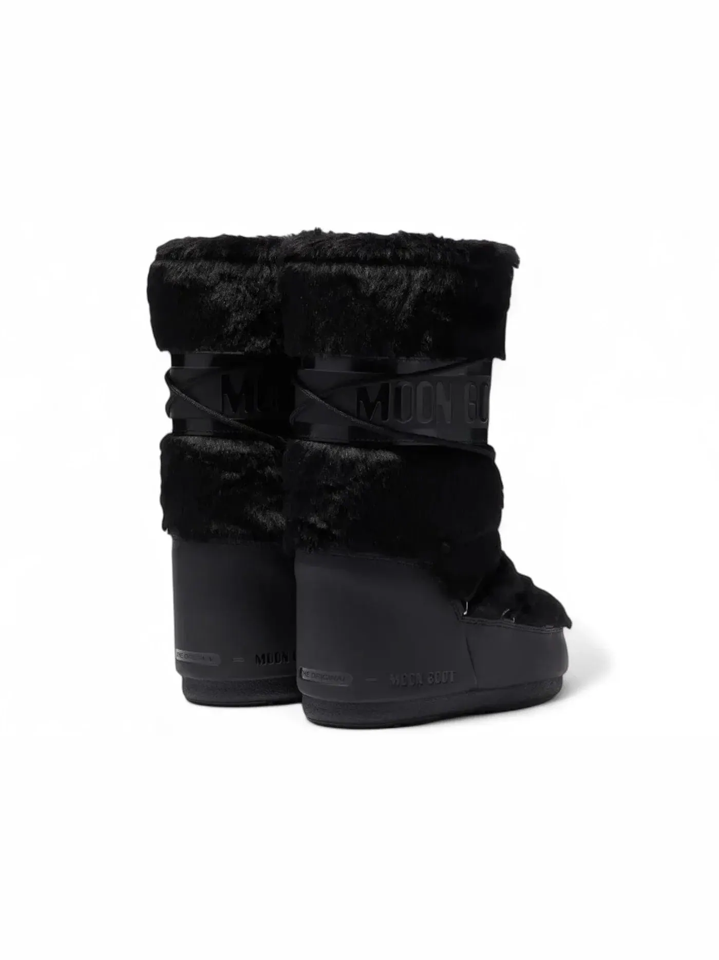 Унисекс-ботинки с искусственным мехом Moon Boot Icon Faux-Fur Boot — изображение 2 из 2, черный