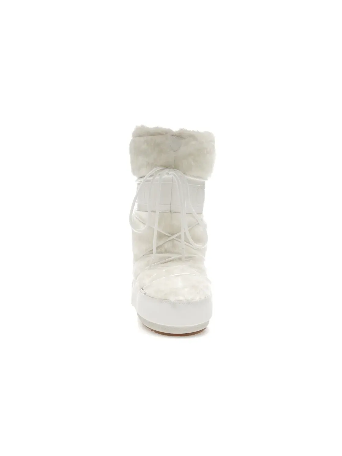 Универсальные ботинки с мехом Moon Boot Icon Faux-Fur Boot Moon Boot — изображение 2 из 4, белый