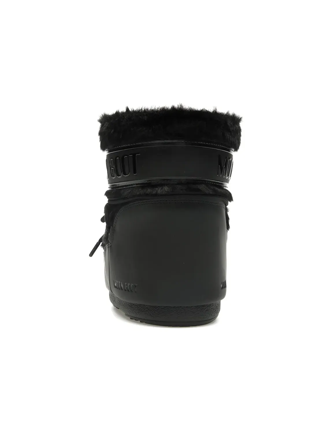 Унисекс-ботинки Moon Boot Icon Faux-Fur Low Moon Boot — изображение 4 из 4, черный