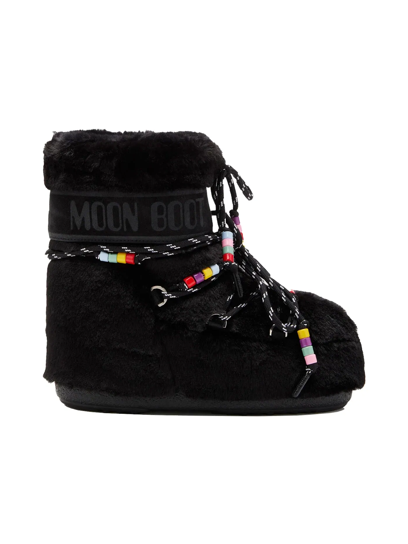 Унисекс ботинки низкие с искусственным мехом Moon Boot Icon Faux-Fur Low Boot — изображение 1 из 1, черный