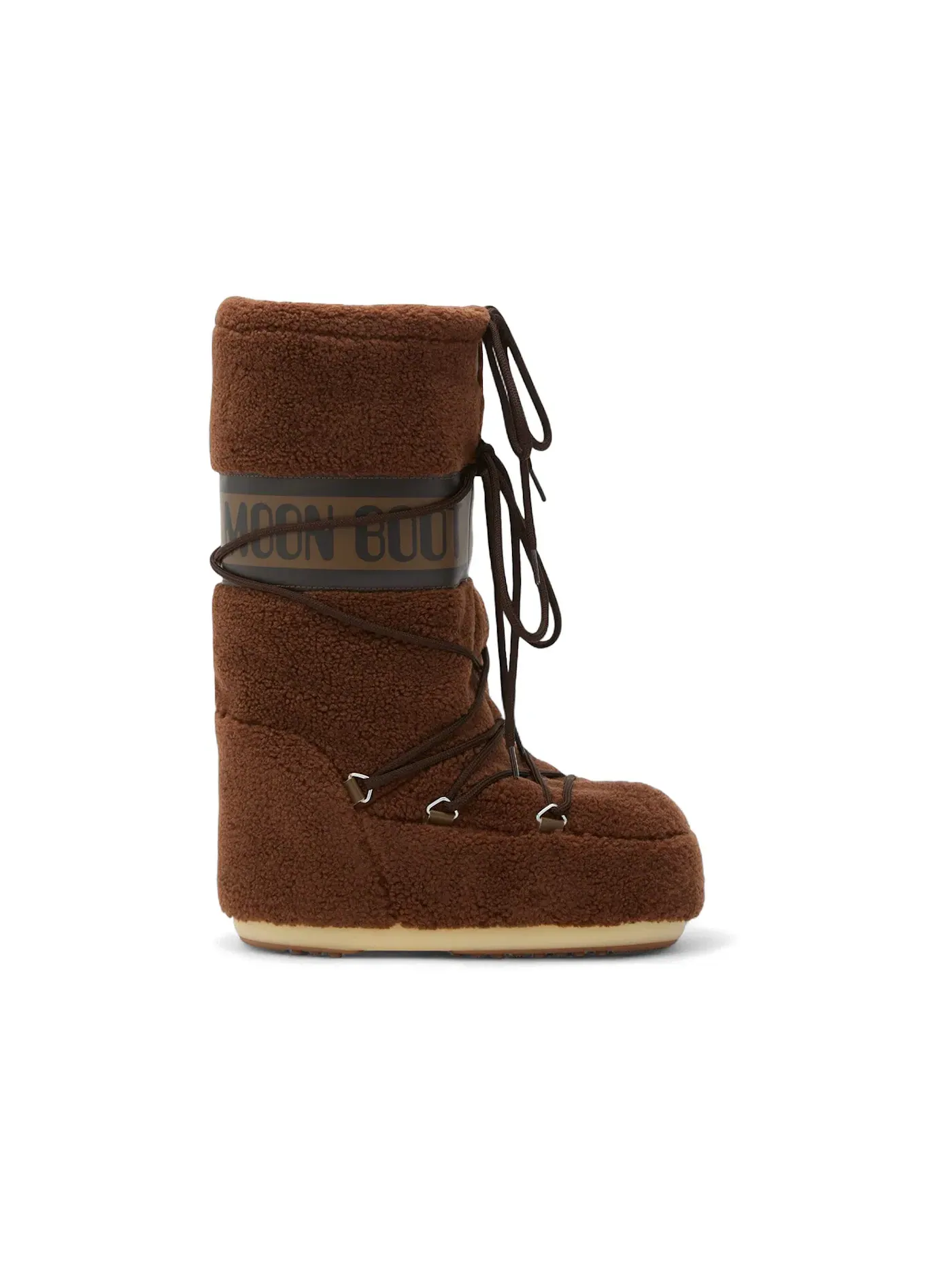 Унисекс ботинки с флисовой подкладкой Moon Boot Icon Fleece Boot — изображение 1 из 1, коричневый