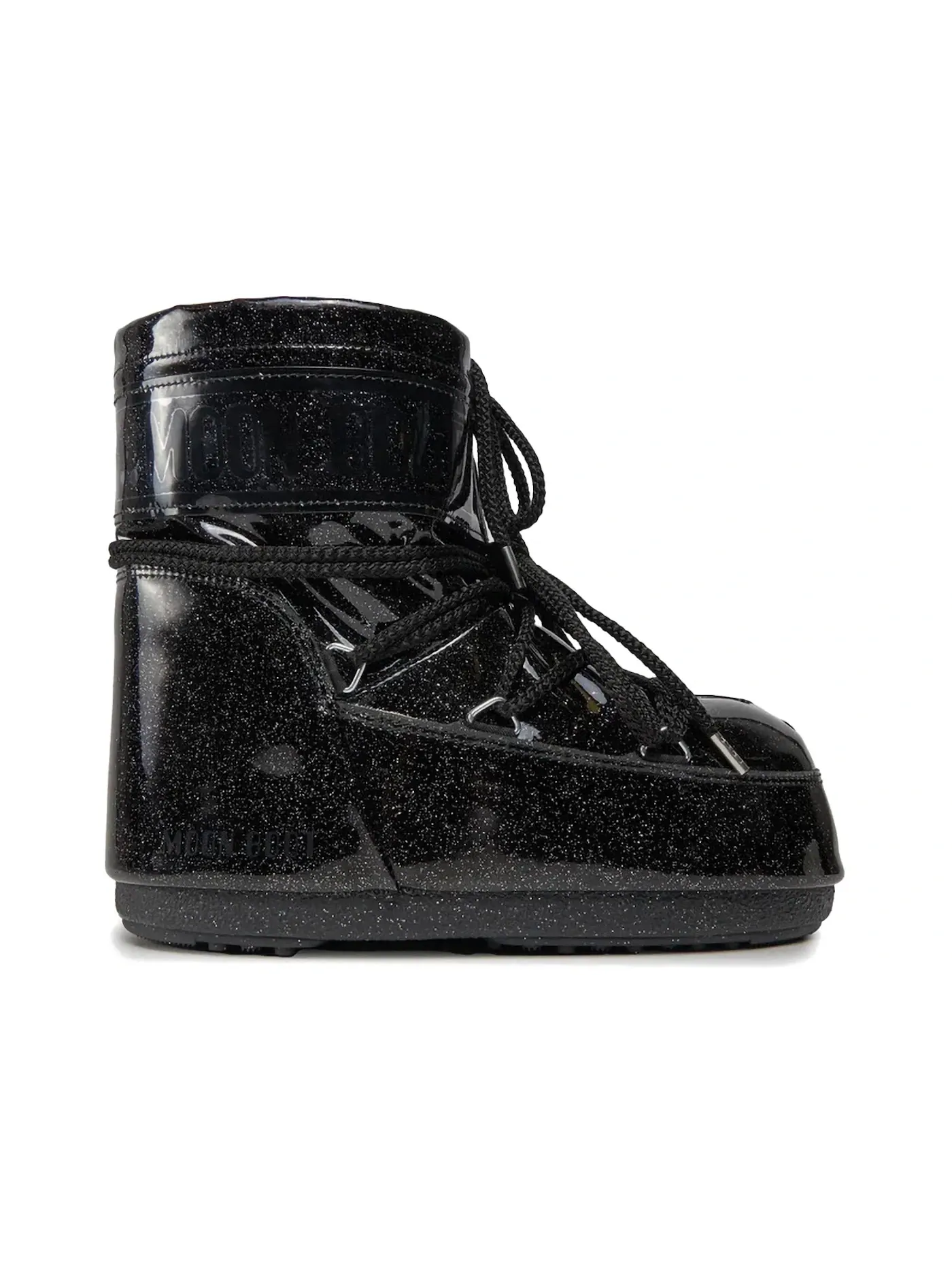 Детские ботинки с блестками Moon Boot Icon Glitter Low Boot — изображение 1 из 1, черный