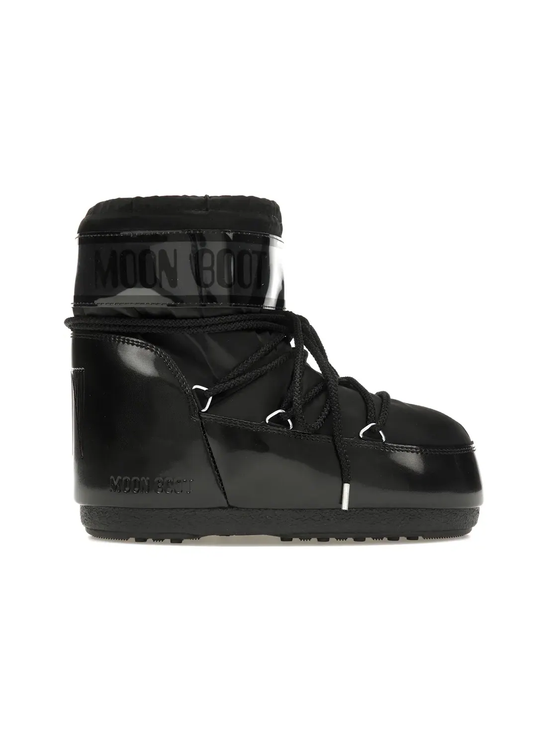 Мужские ботинки низкие с принтом Moon Boot Icon Low Boot Moon Boot — изображение 1 из 4, черный